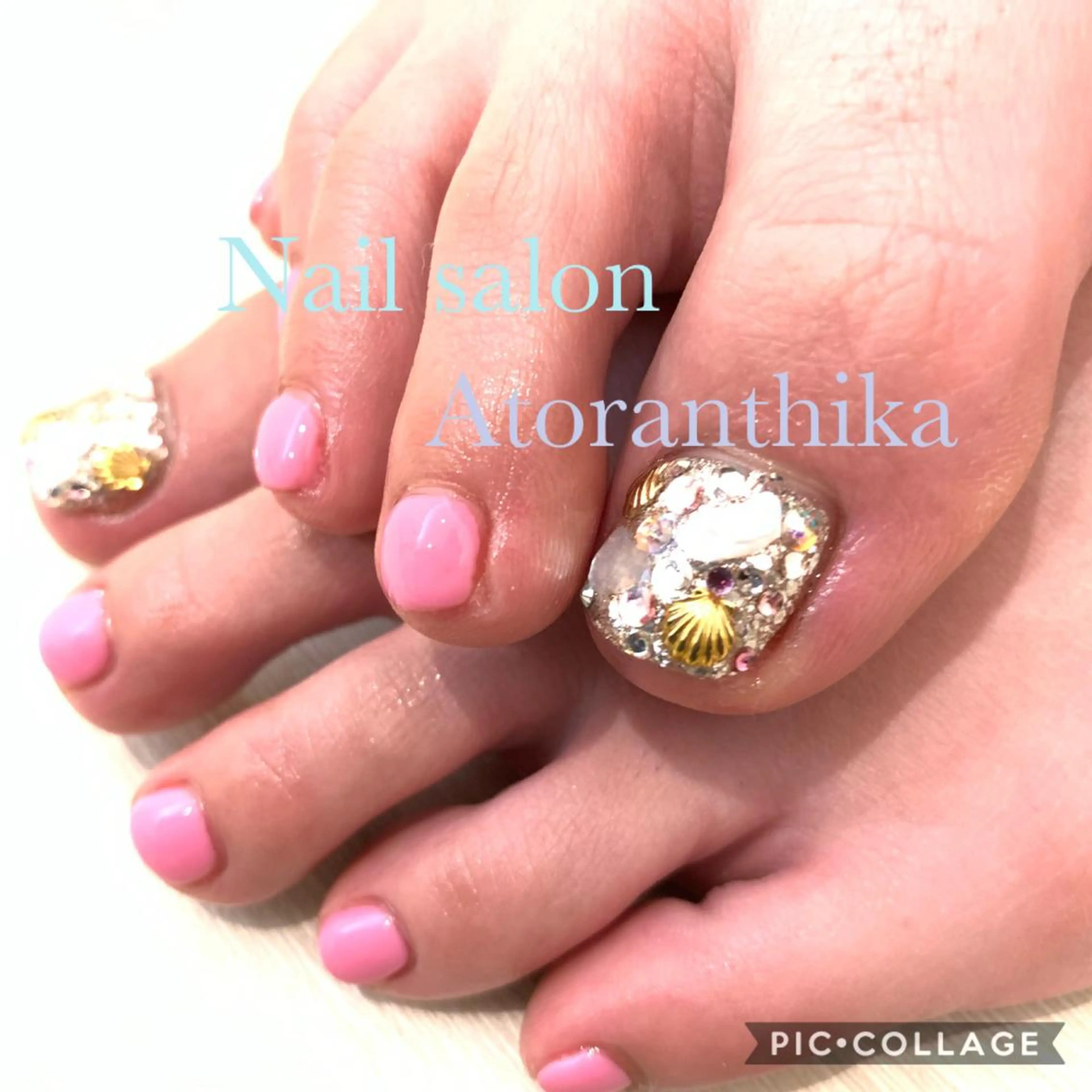 ネイル フットネイル Nail salon ✩ ｱﾄﾗﾝﾃｨｶのネイルデザイン