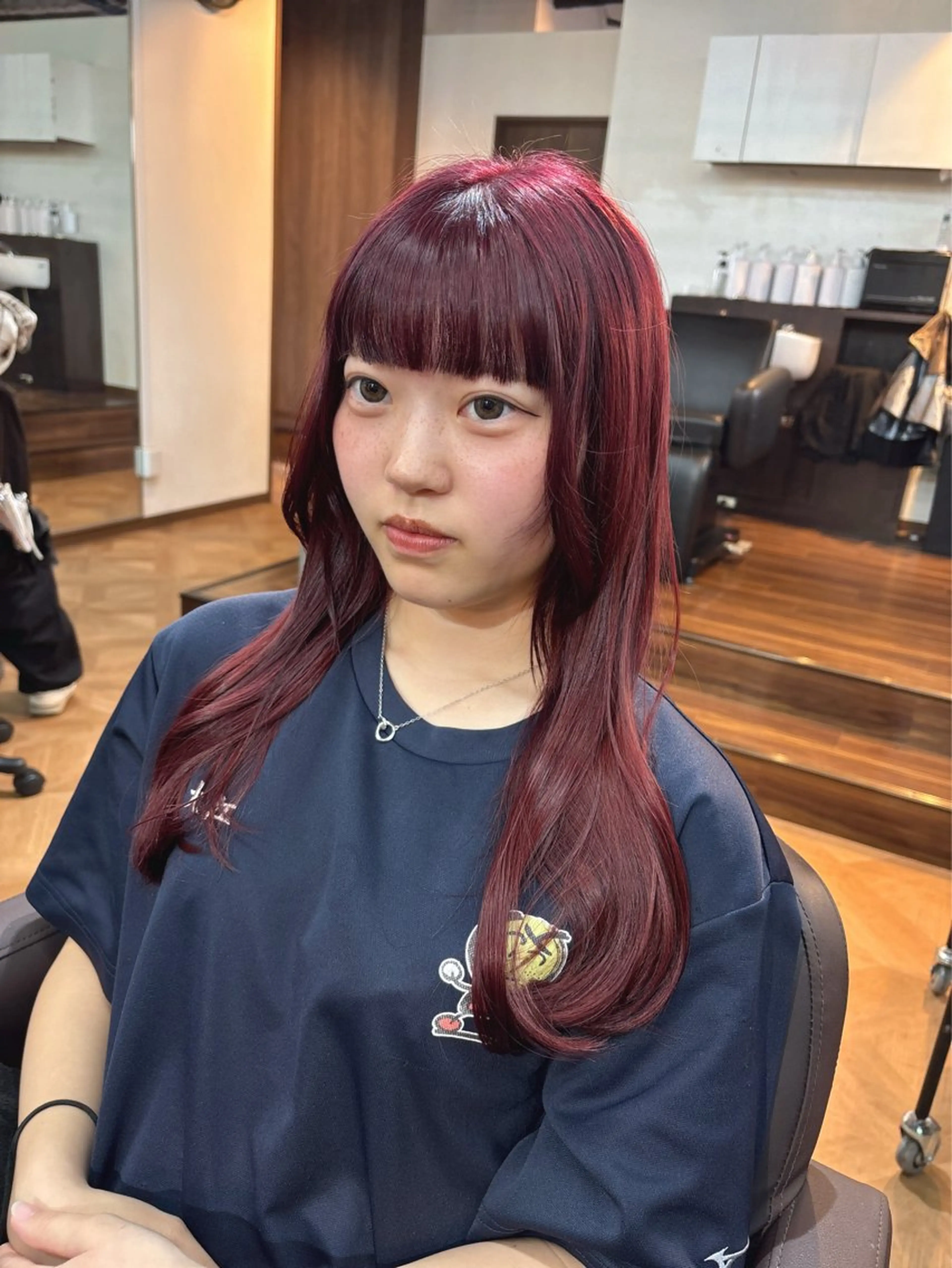 ロング カラー 髪質改善カラー｜ レイヤー｜小寺 葵のヘアスタイル