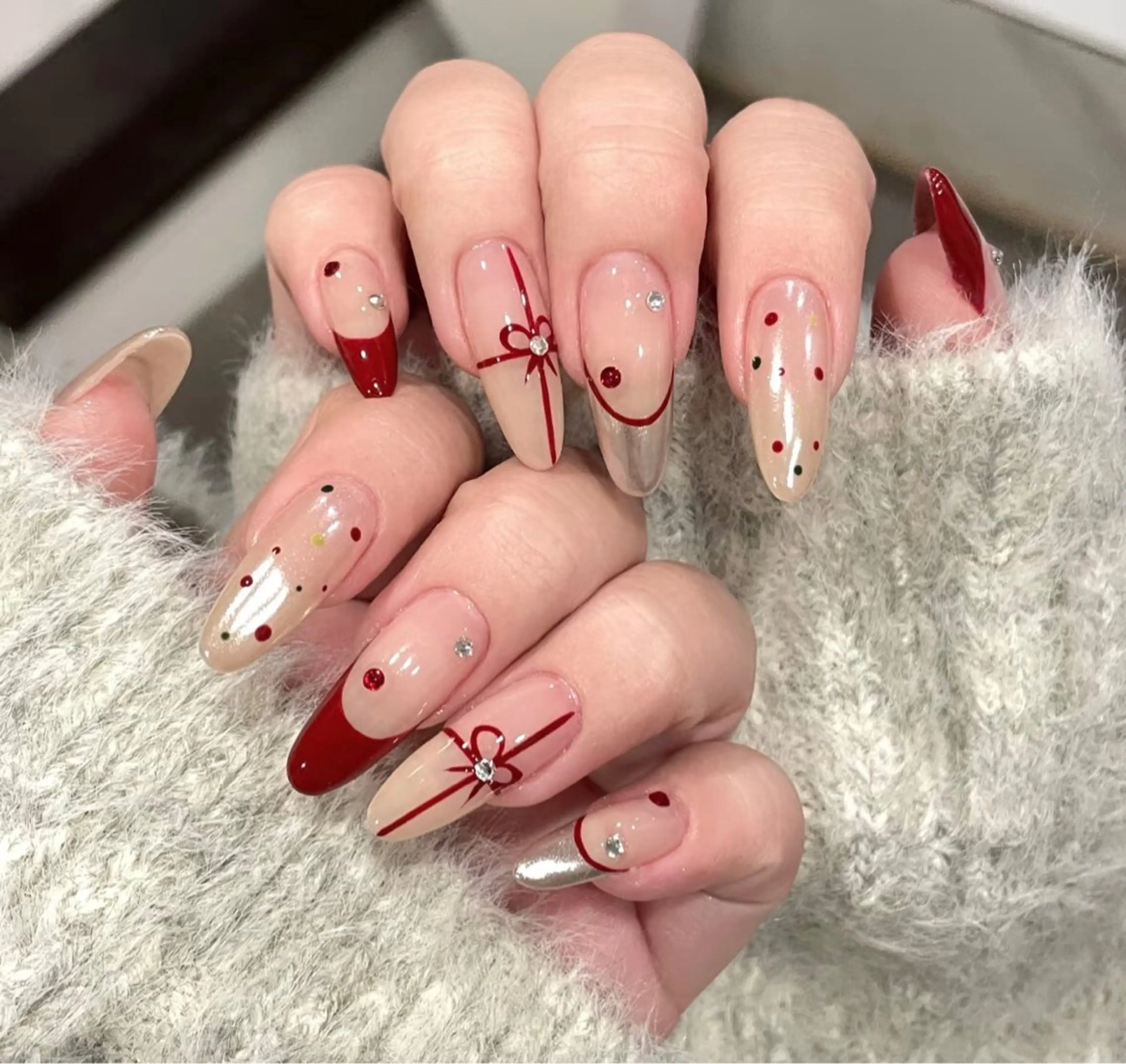 ネイル ハンドネイル Tinicoo Yuki ❄️のネイルデザイン