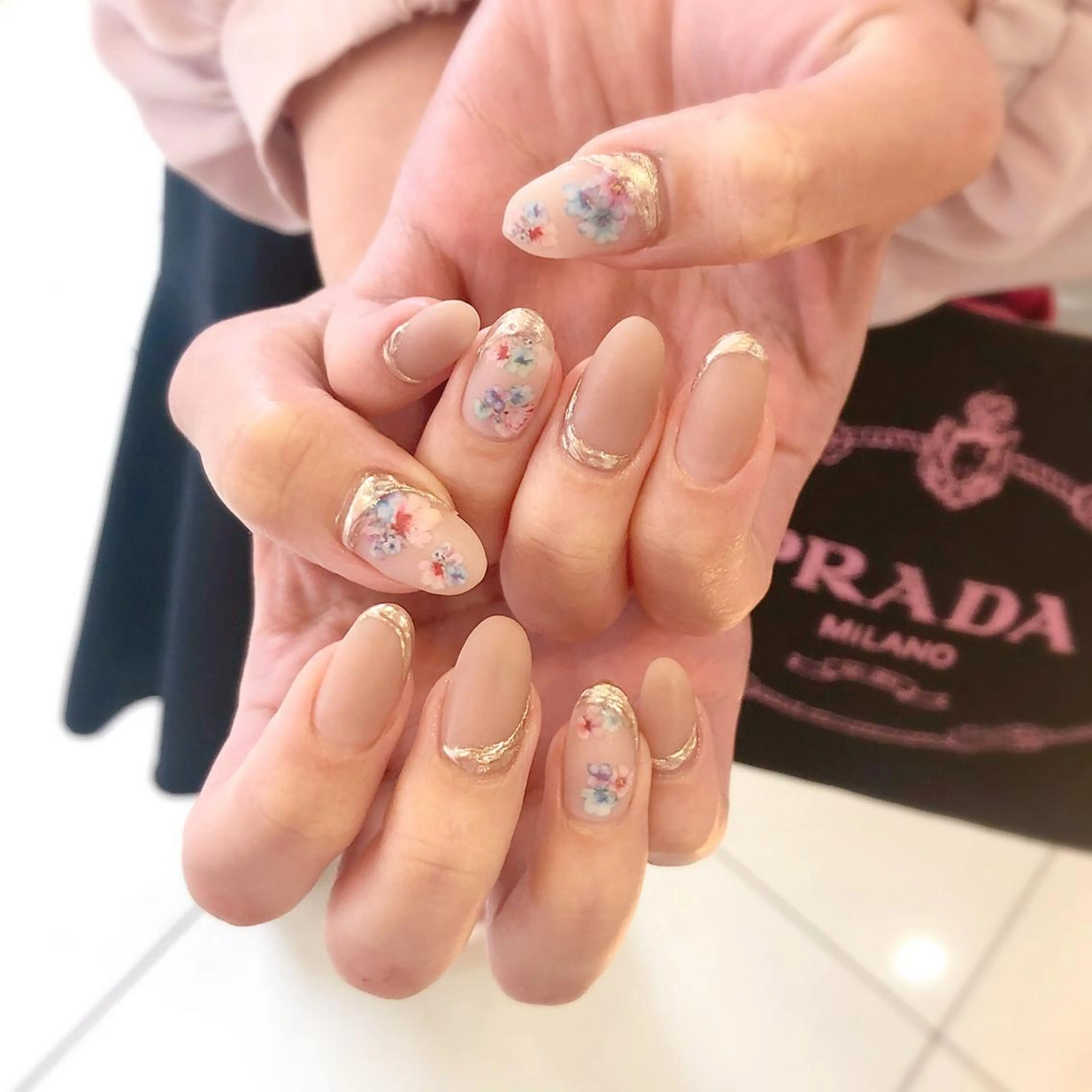 ネイル マットネイル ハンドネイル nail salon Regaosのネイルデザイン