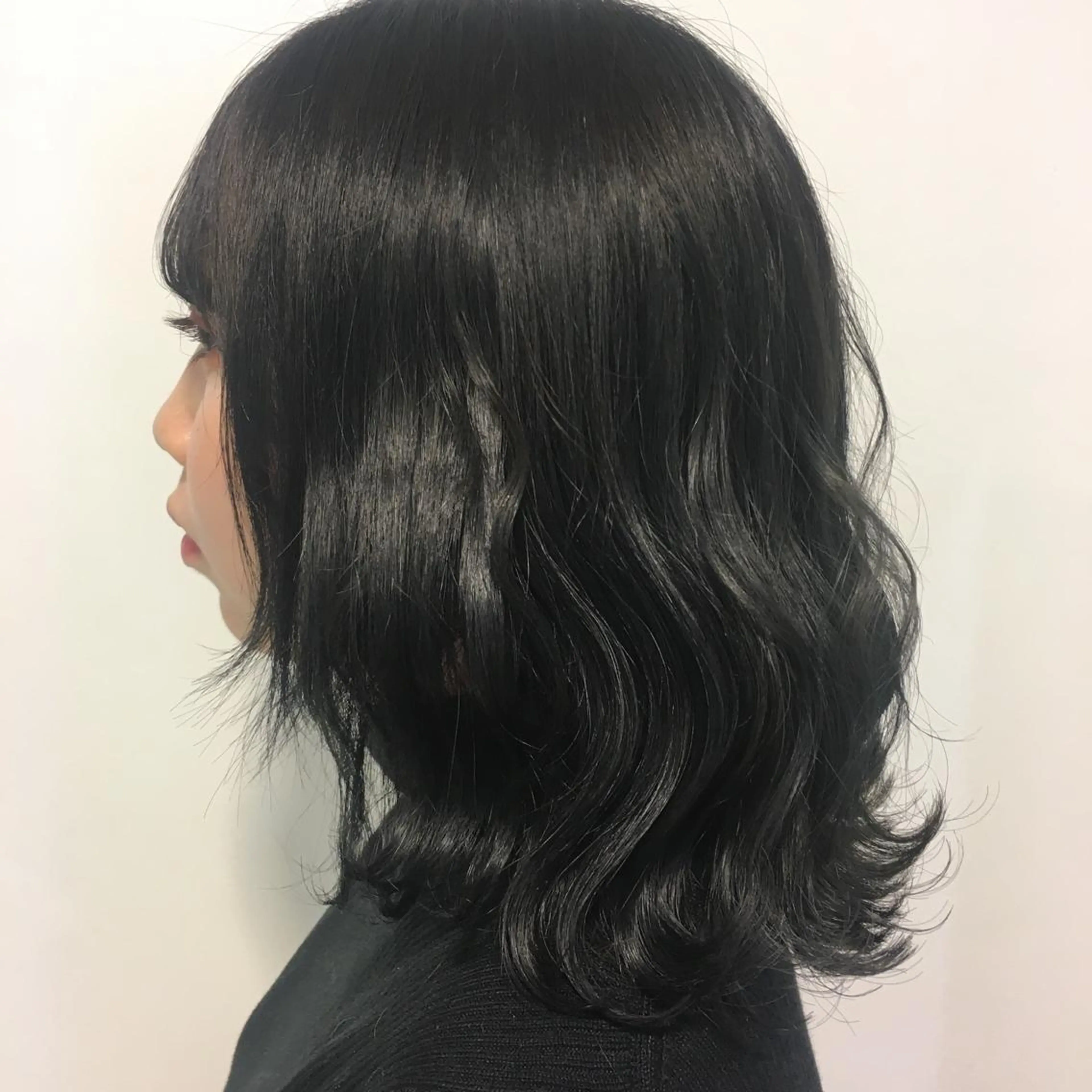 セミロング カラー 🪽似合わせカラー RENA.🪽🩶のヘアスタイル