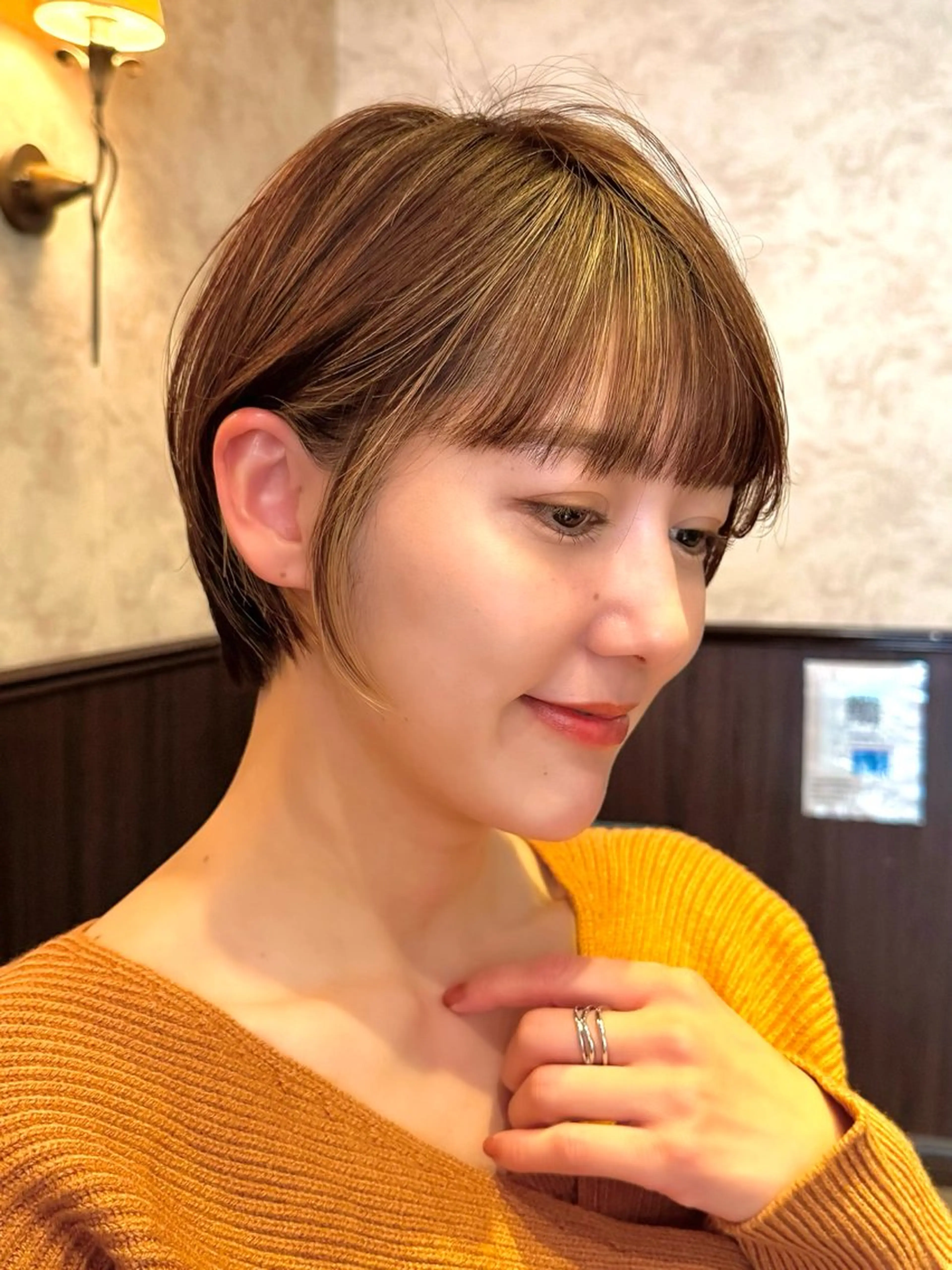 ショート 大人美人ショート 杉浦主馬のヘアスタイル