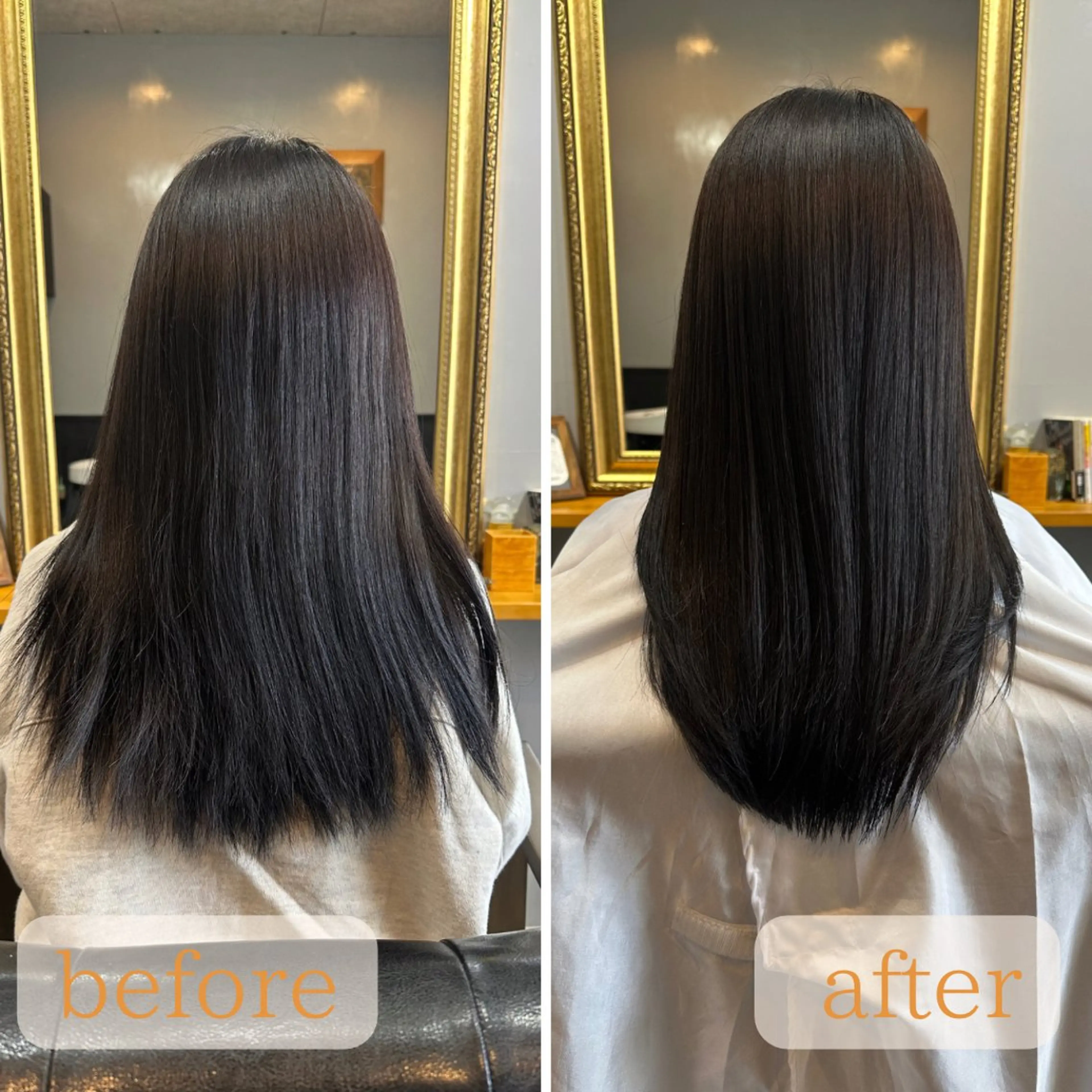 ロング 渡辺俊介 暗髪カラー /美髪矯正/髪質改善のヘアスタイル