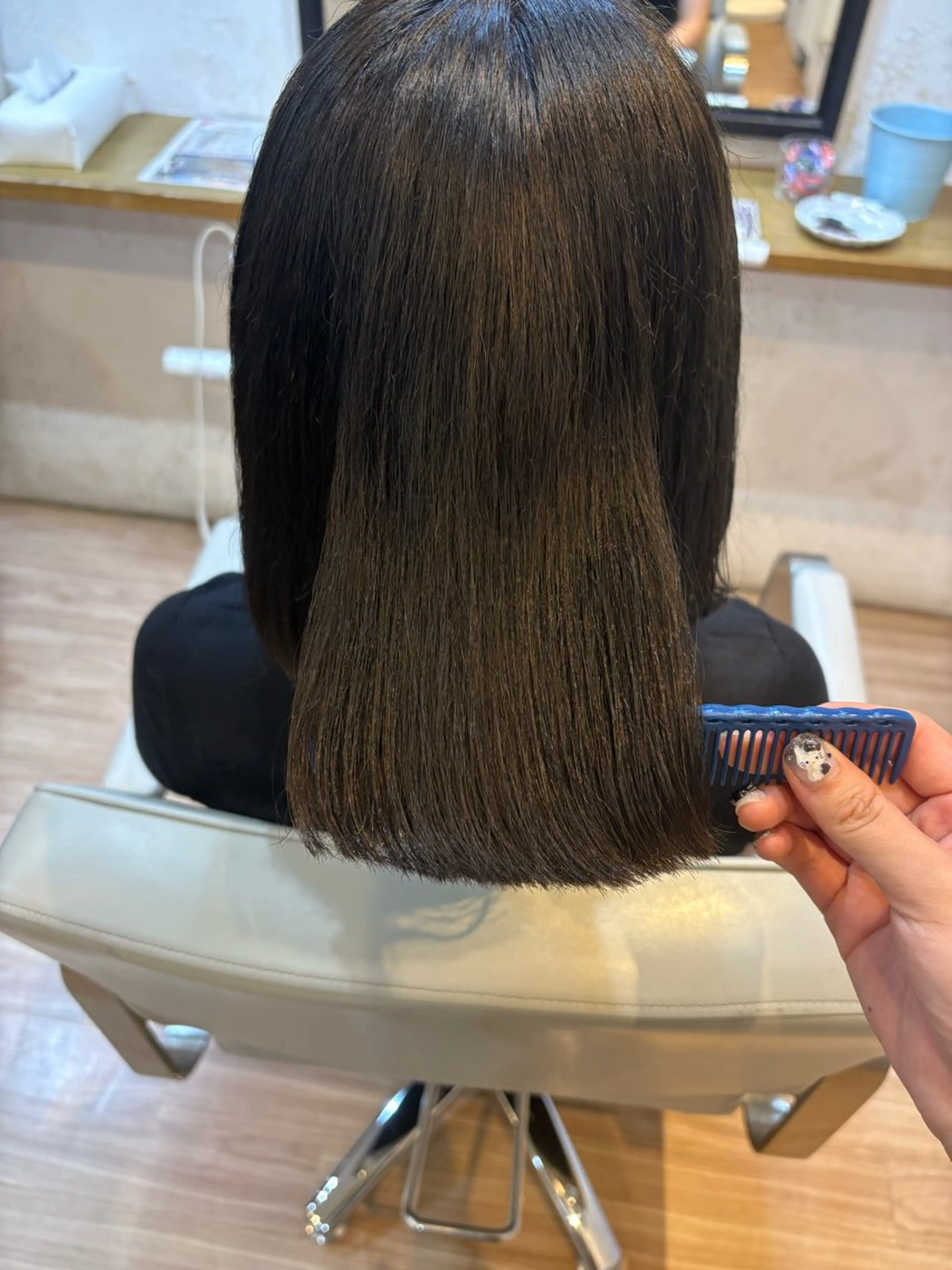 ミディアム ヘアカラー IRICO たまプラーザ所属・韓国ヘアー🇰🇷 MIWAのヘアスタイル