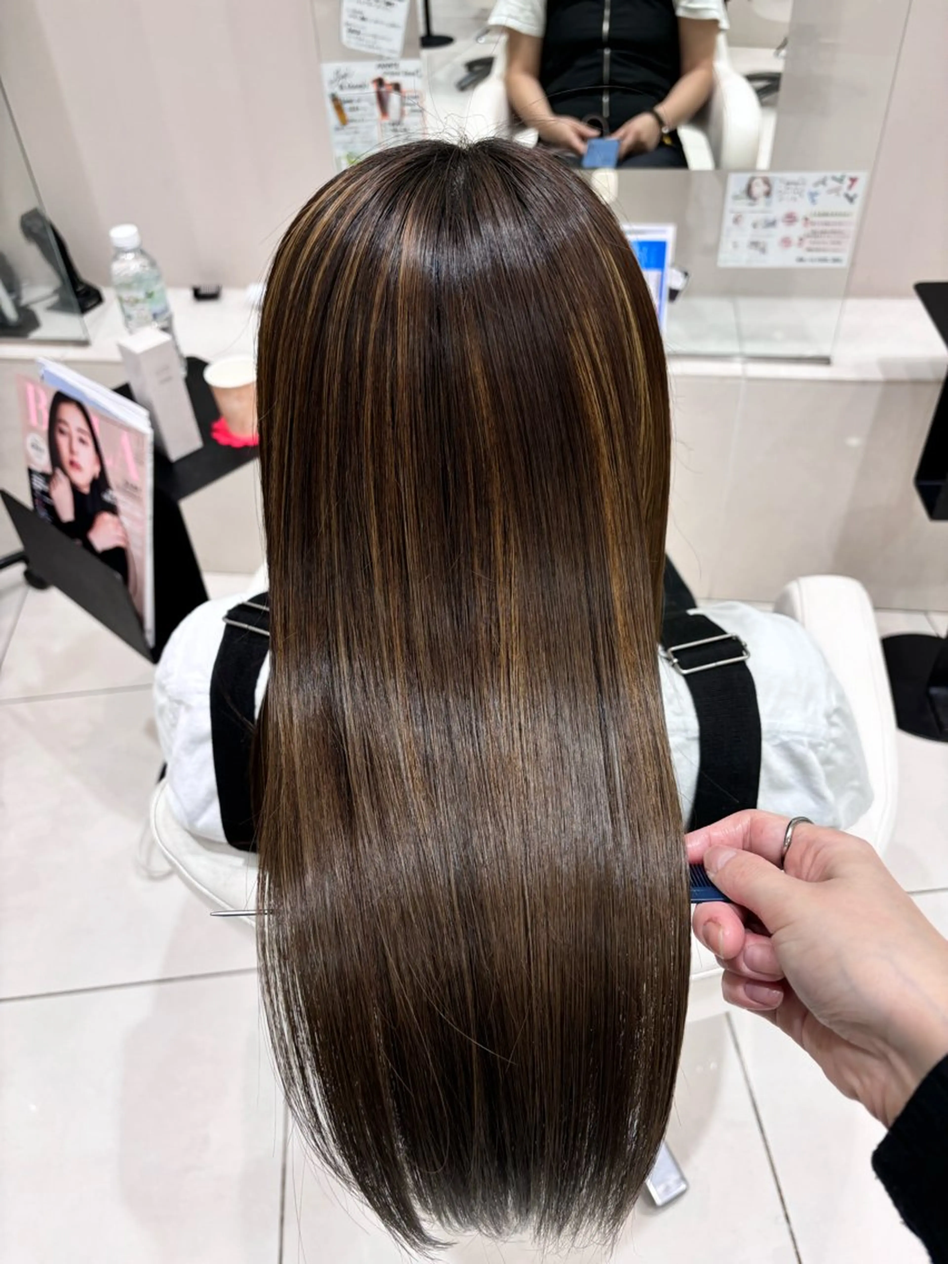 セミロング 髪質改善 トリートメント クリスマス avance深井所属・🫧髪質改善🫧山口 碧のヘアスタイル