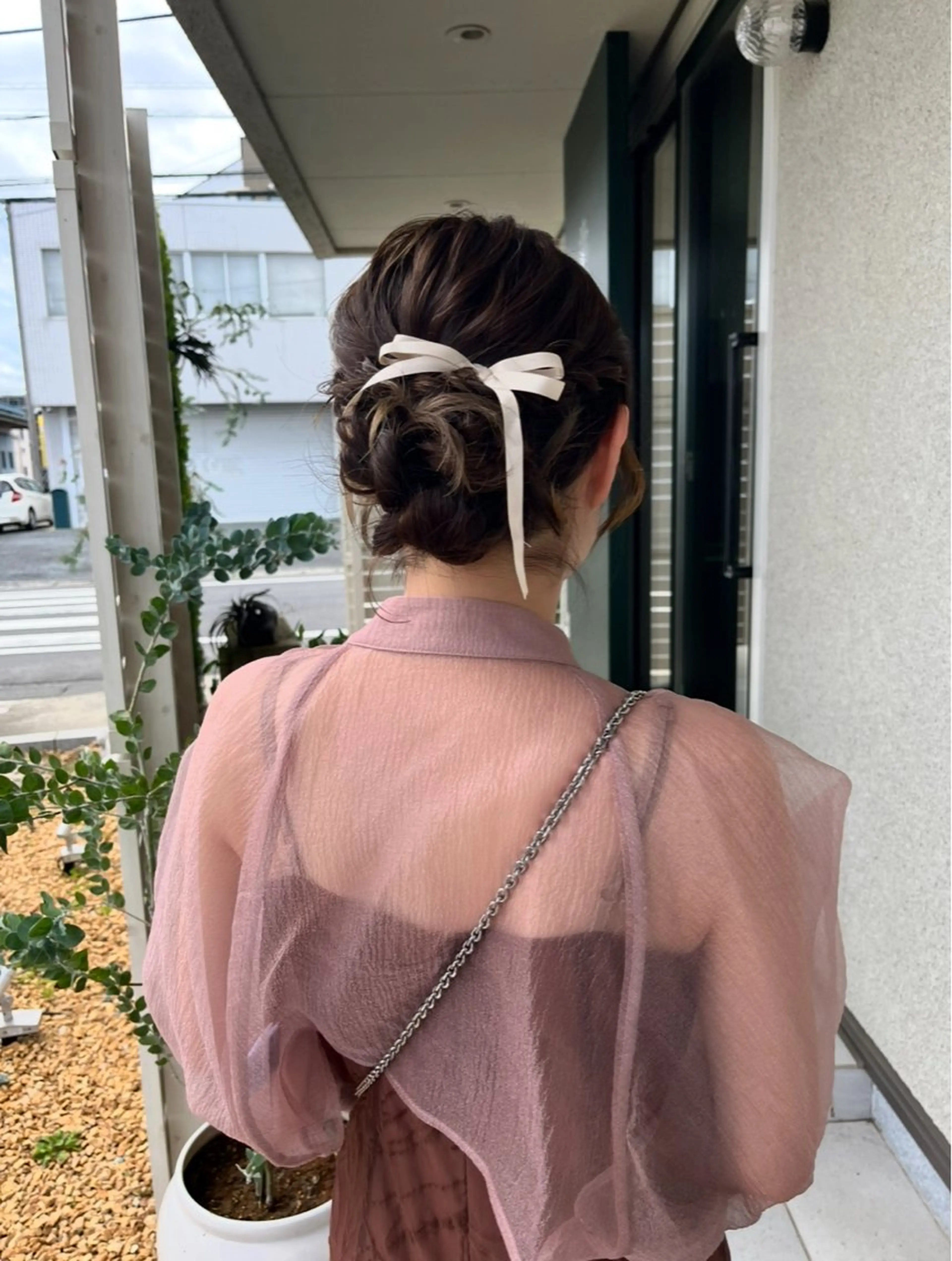 ヘアアレンジ ヘアセット 松本 茜のヘアスタイル