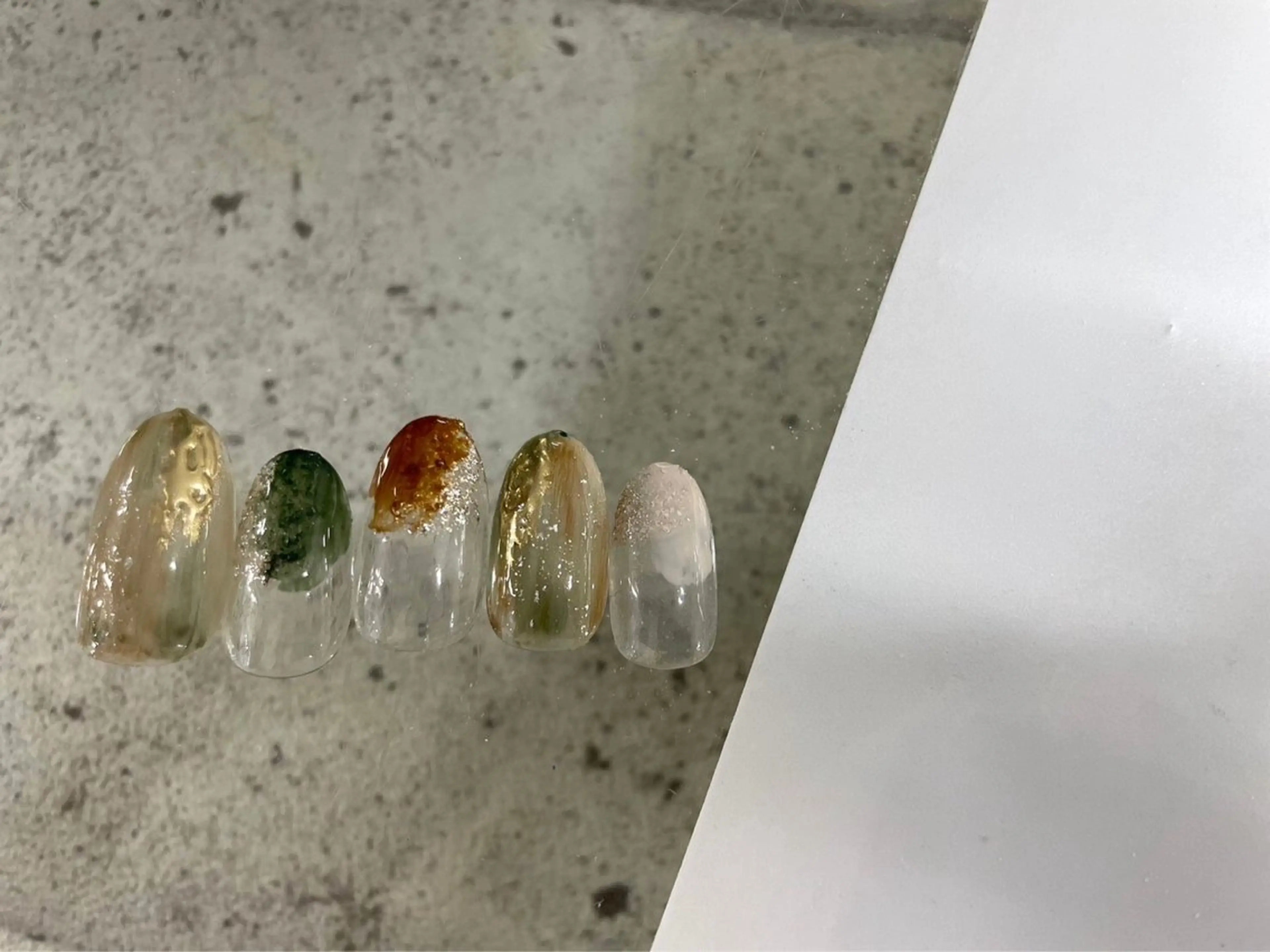 ネイル ⭐︎休業中の練習⭐︎ JNA認定講師髙橋のネイルデザイン