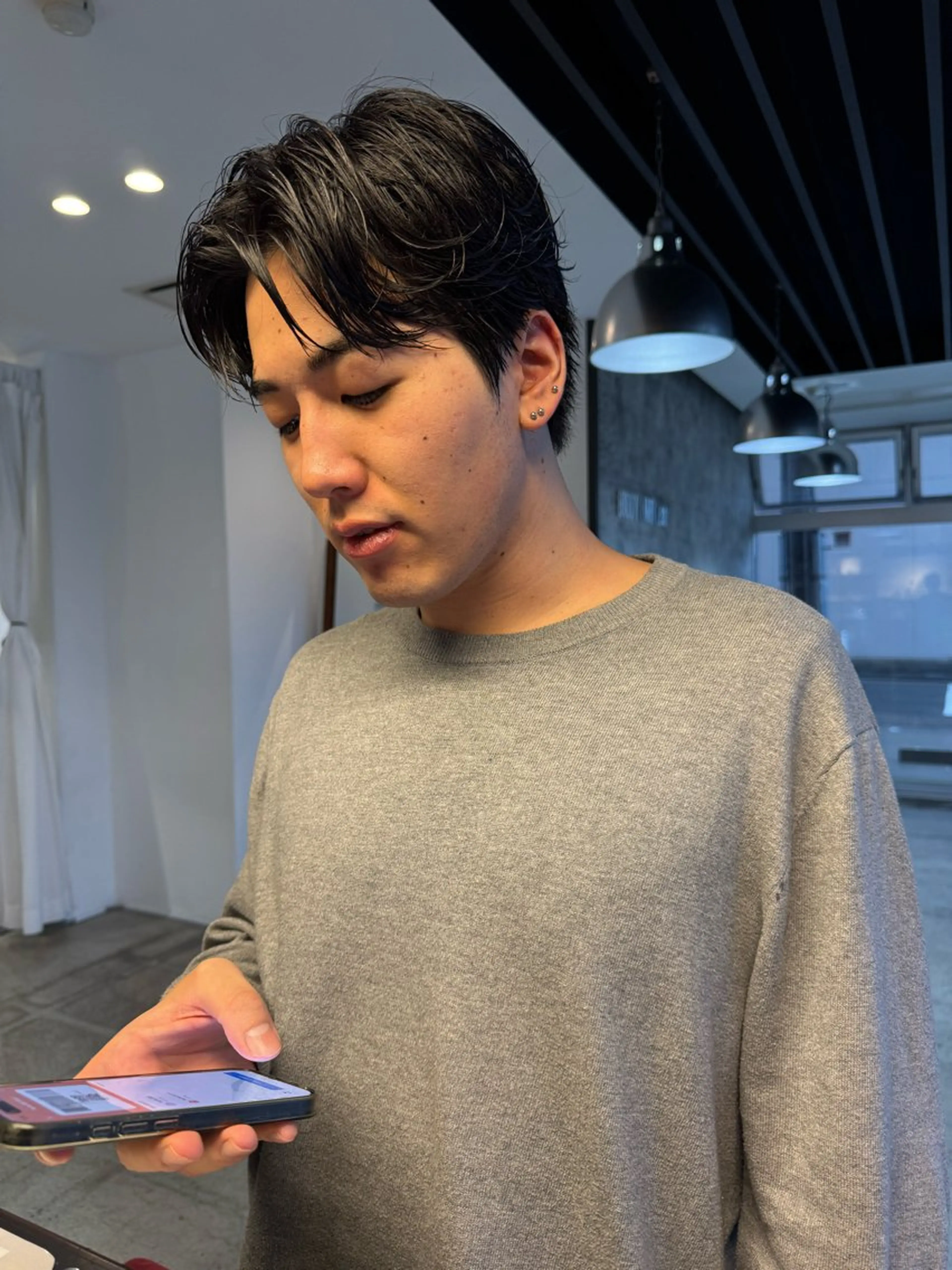 メンズ メンズパーマ 小林 翼のヘアスタイル