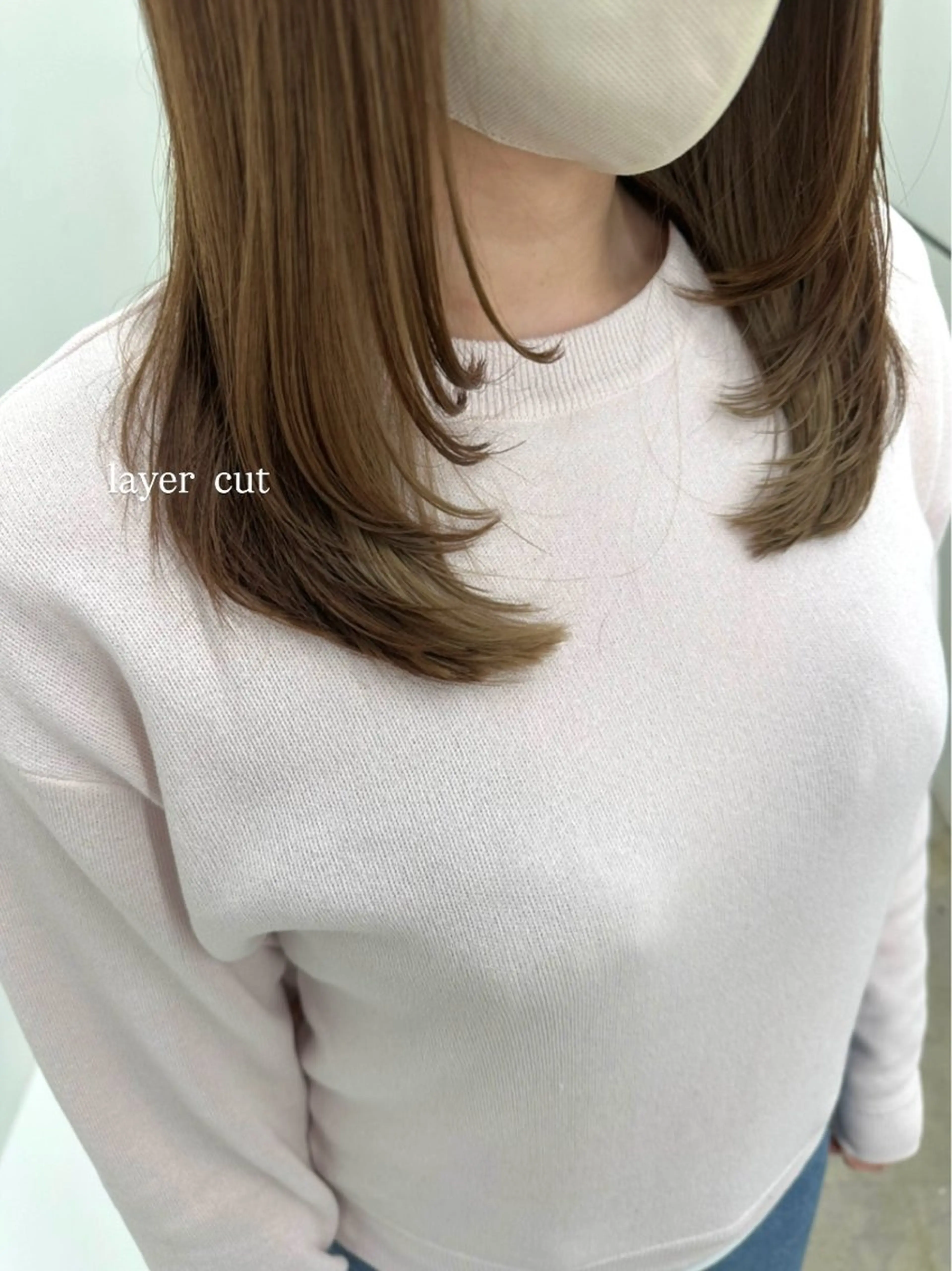 セミロング aisa ／札幌／艶カラー🎀のヘアスタイル