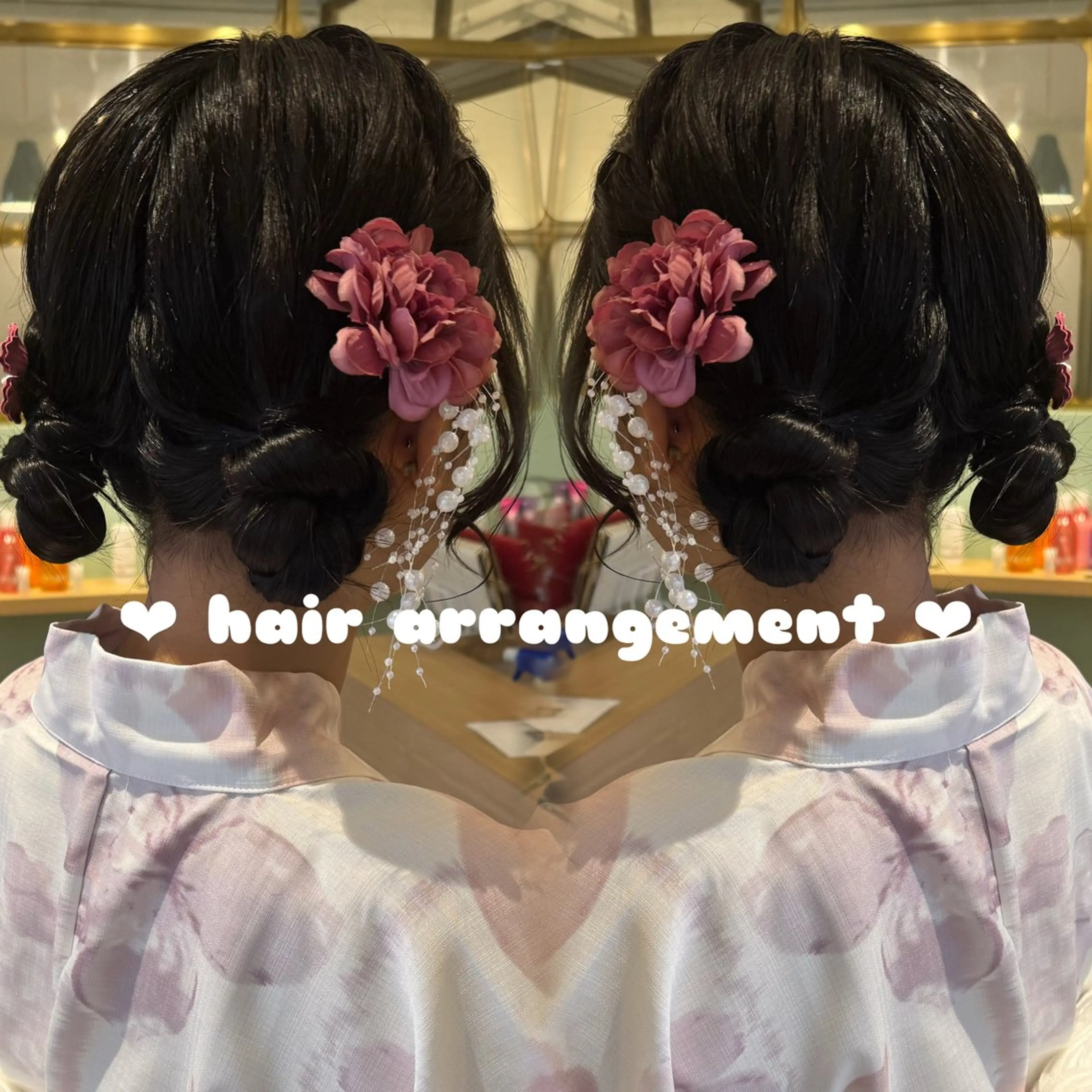 着付け 🫧🧸カラーヘアメ 🫧MIO🧸🫧のヘアスタイル