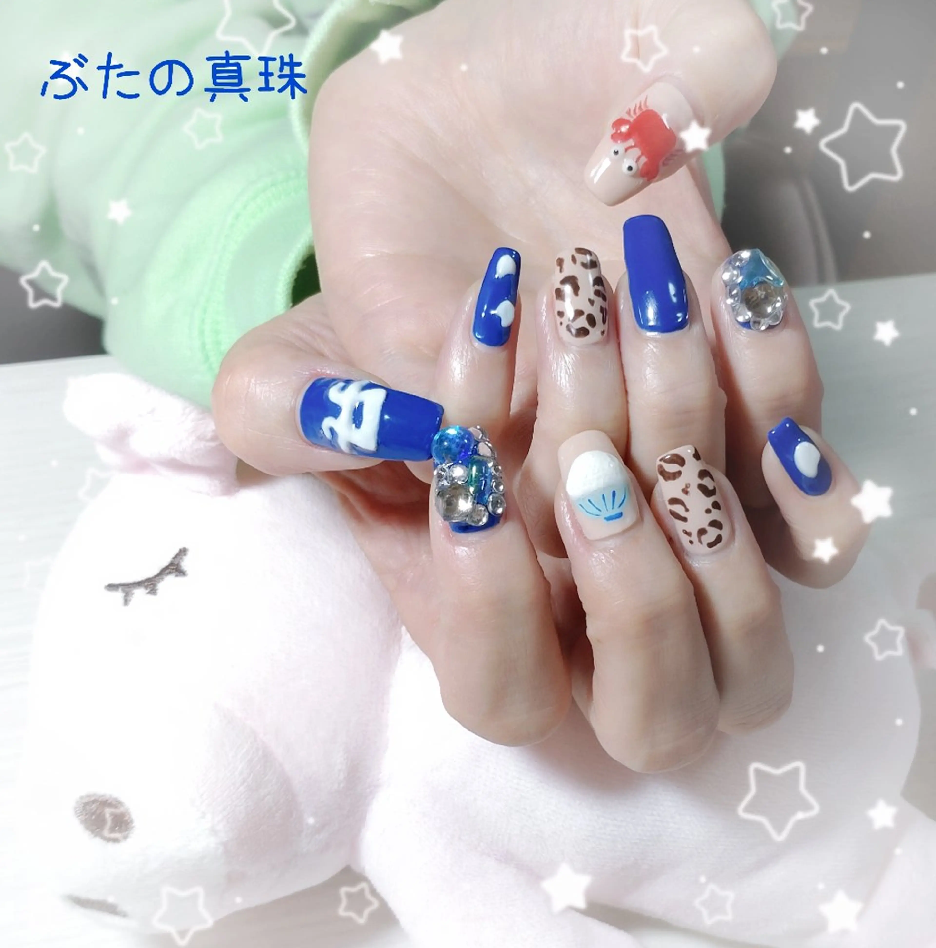 ネイル 林 珠里のネイルデザイン