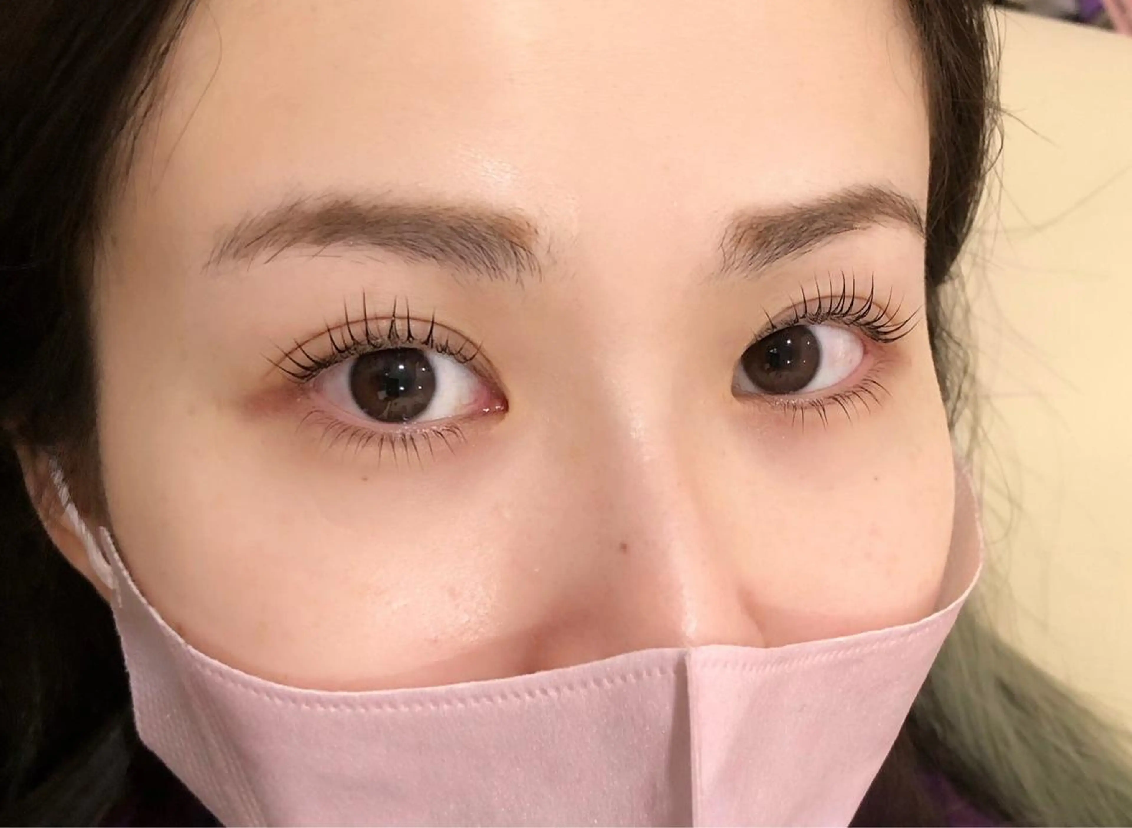 ネイル マツエク・マツパ アイブロウ 眉カラー 韓国風マツエク パリジェンヌラッシュリフト まつげパーマ ワンホンマツエク ハンドネイル フットネイル ハンドケア Nail&eye Belire 新宿のネイルデザイン