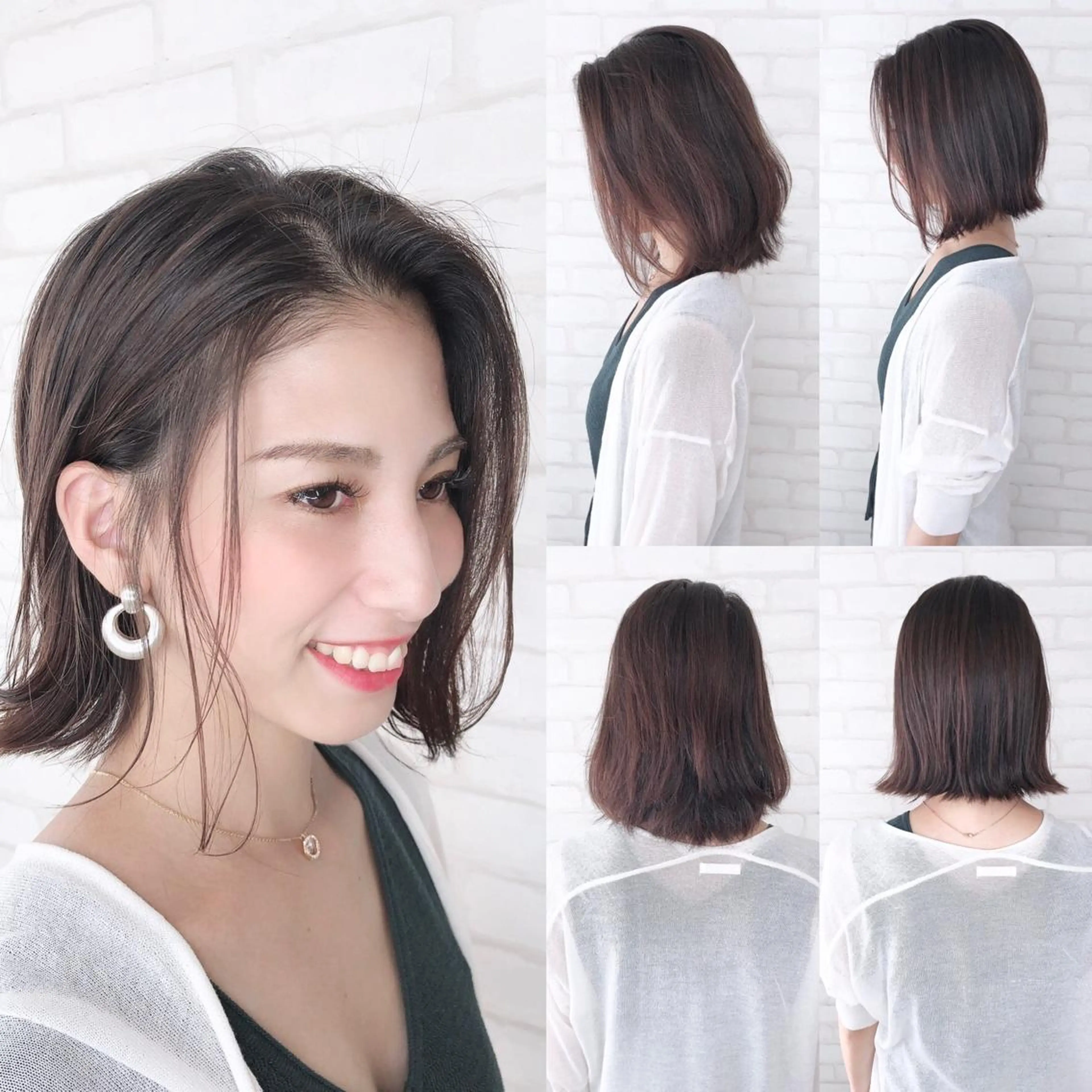 ミディアム アビリタ 警固のヘアスタイル