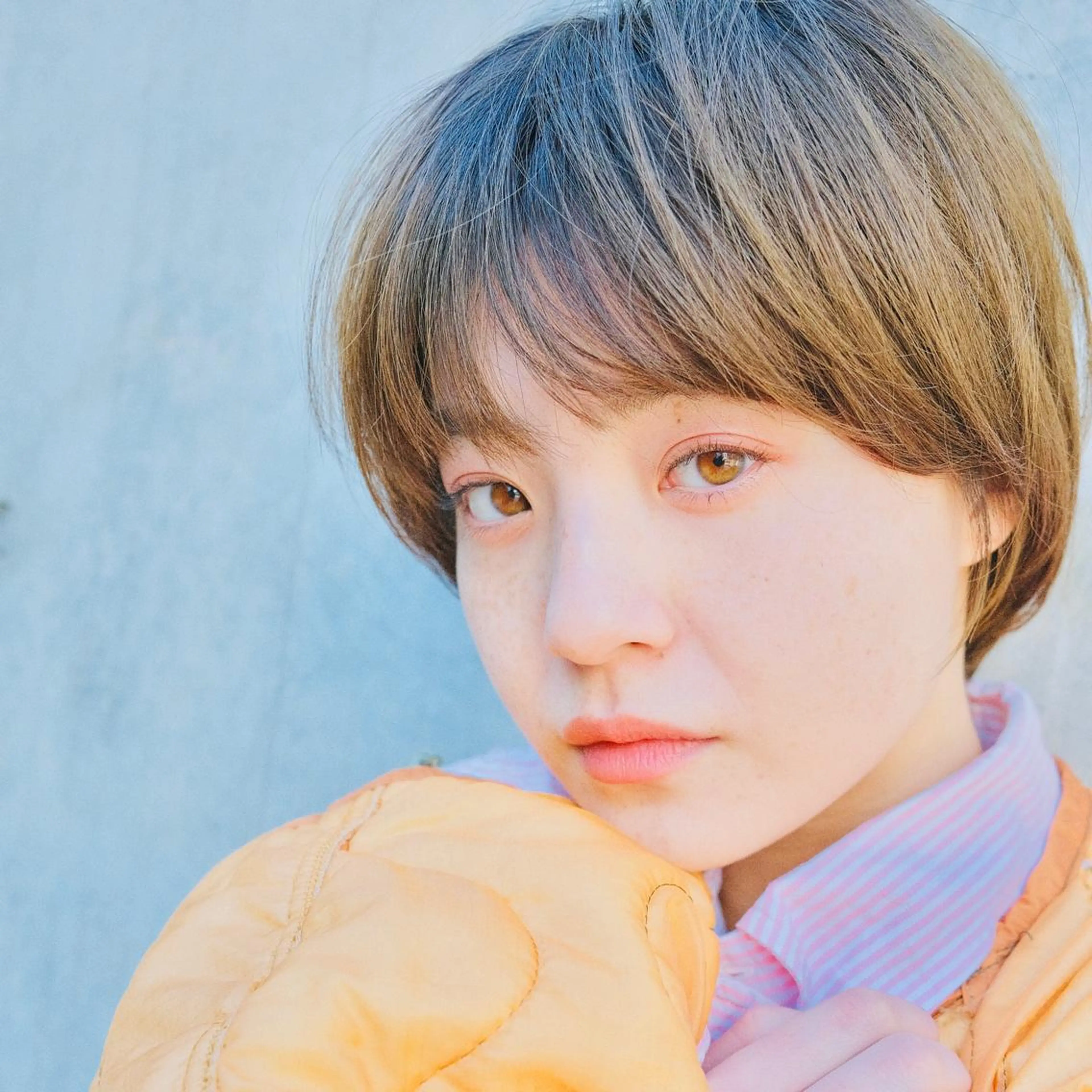 ショート ショートボブ ハンサムショート ボブ くびれヘア ハイライト カット ヘアカラー トリートメント ショートボブ髪質改善 縮毛矯正のプロ山道潤のヘアスタイル