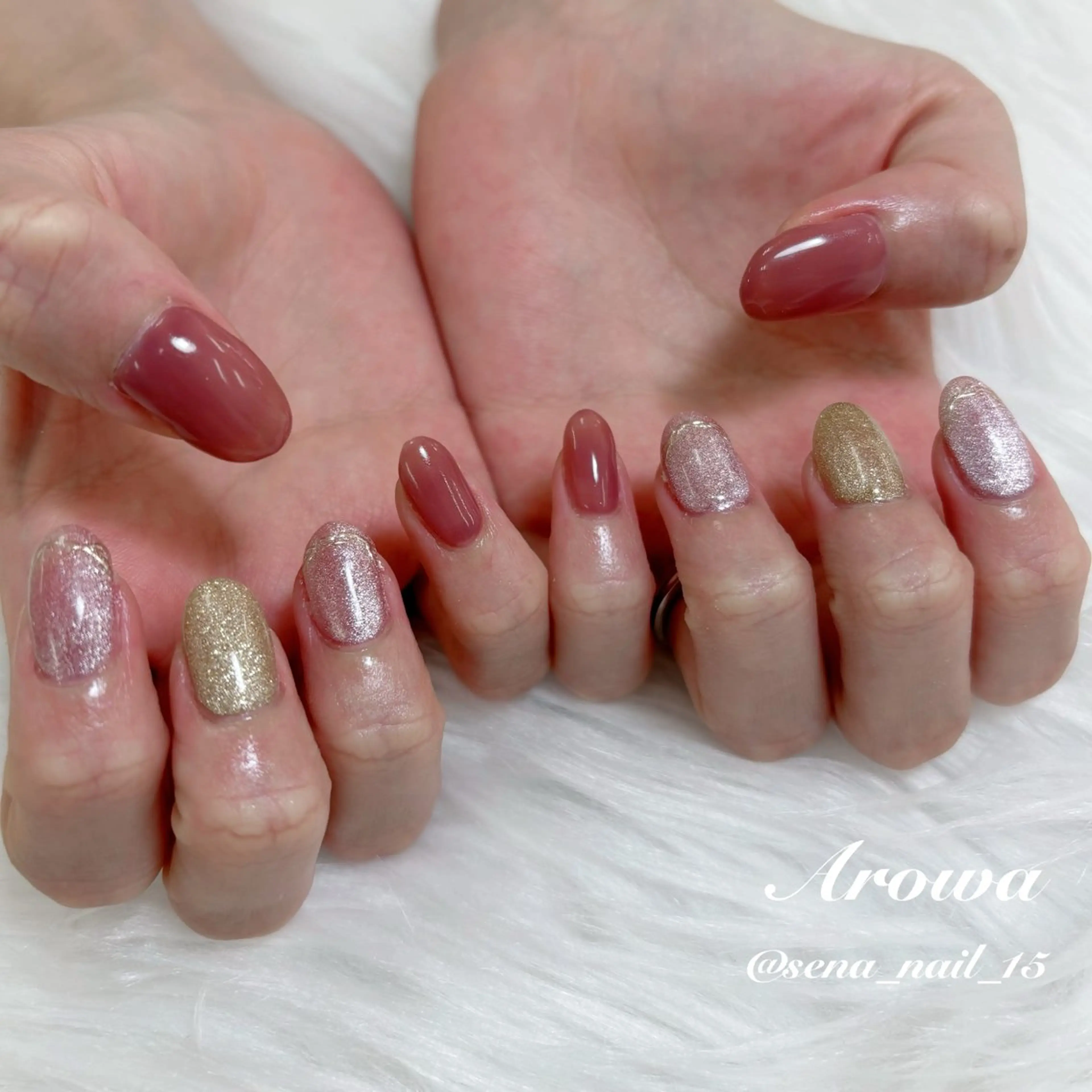 ネイル ハンドネイル Arowa -SENA-のネイルデザイン