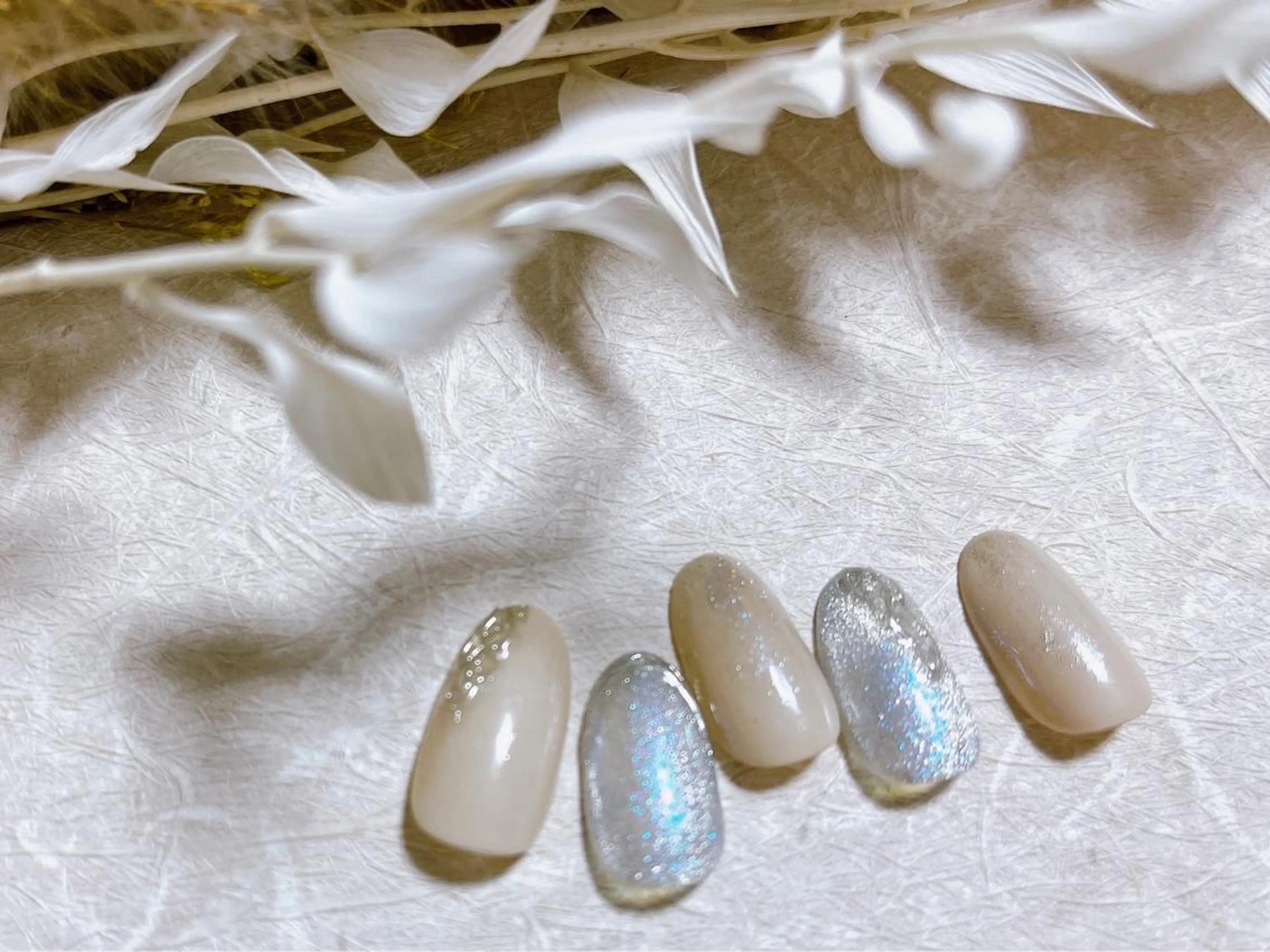 ネイル フットネイル フレンチネイル ジェルネイル ハート 韓国ネイル mogunail &blowのネイルデザイン