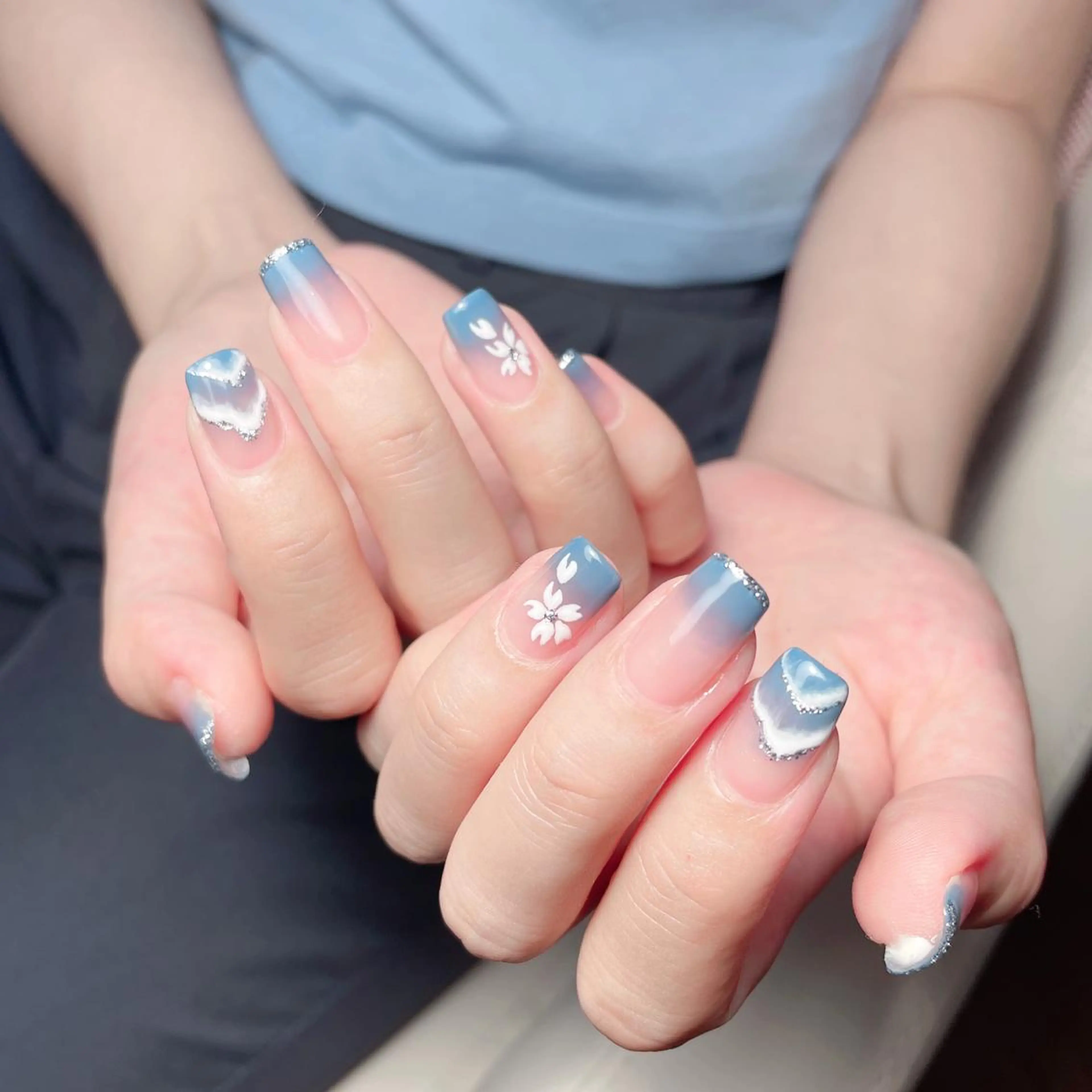 ネイル M🌷nail 長さだし専門店のネイルデザイン