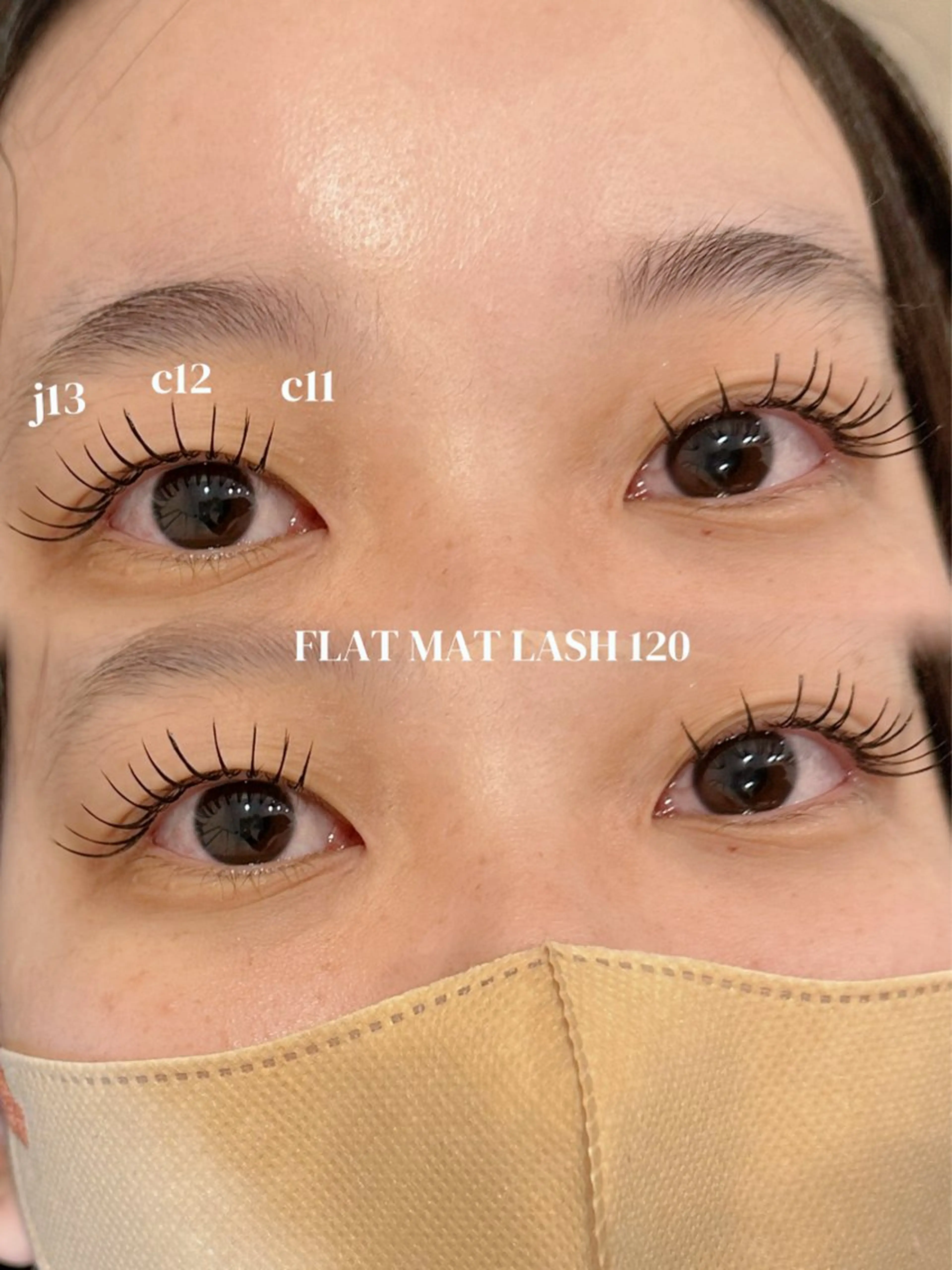 マツエク・マツパ フラットラッシュ Eye ELSA lash　柘植のマツエク・マツパデザイン