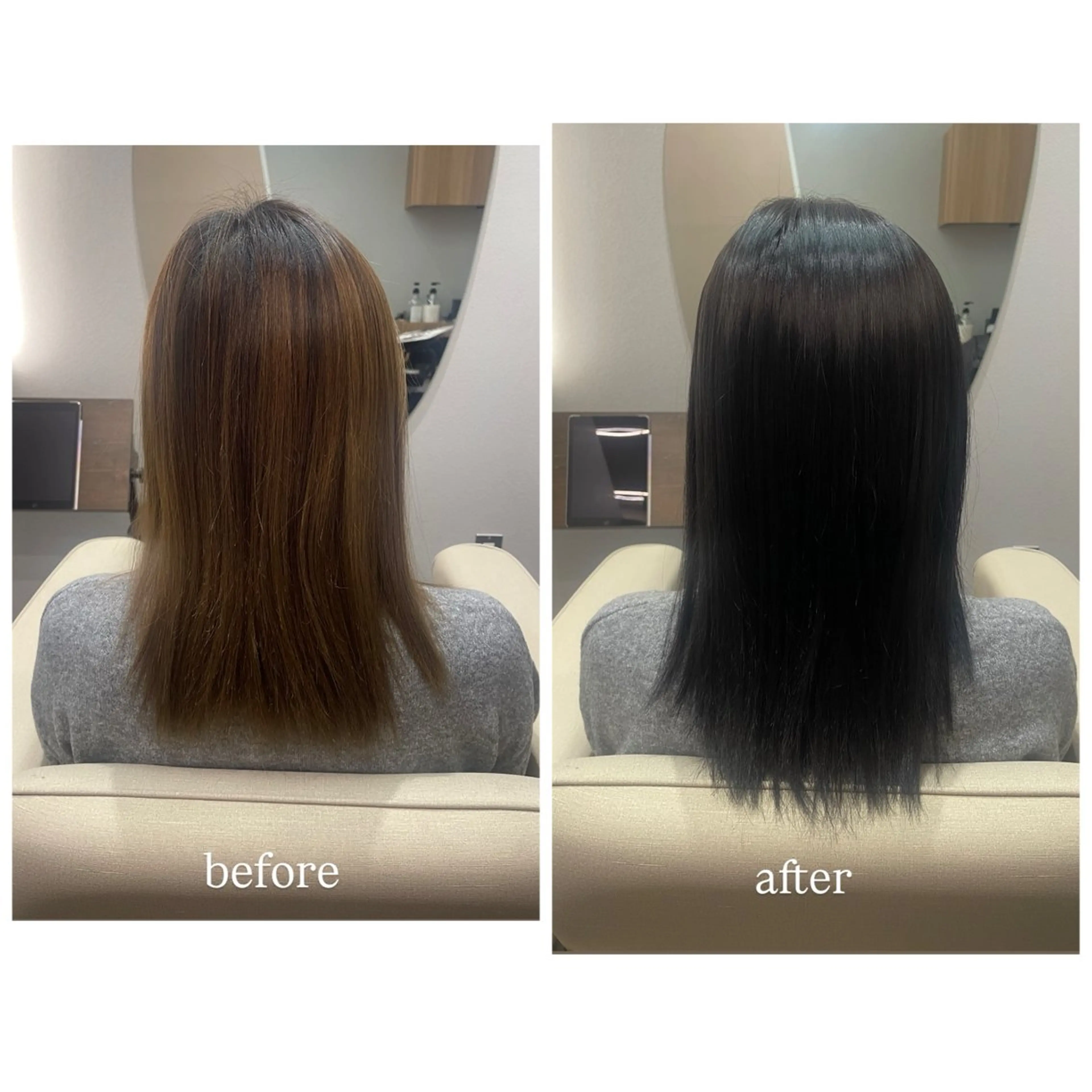 セミロング カラー ヘアカラー トリートメント 姫良 🪄🤍➰のヘアスタイル