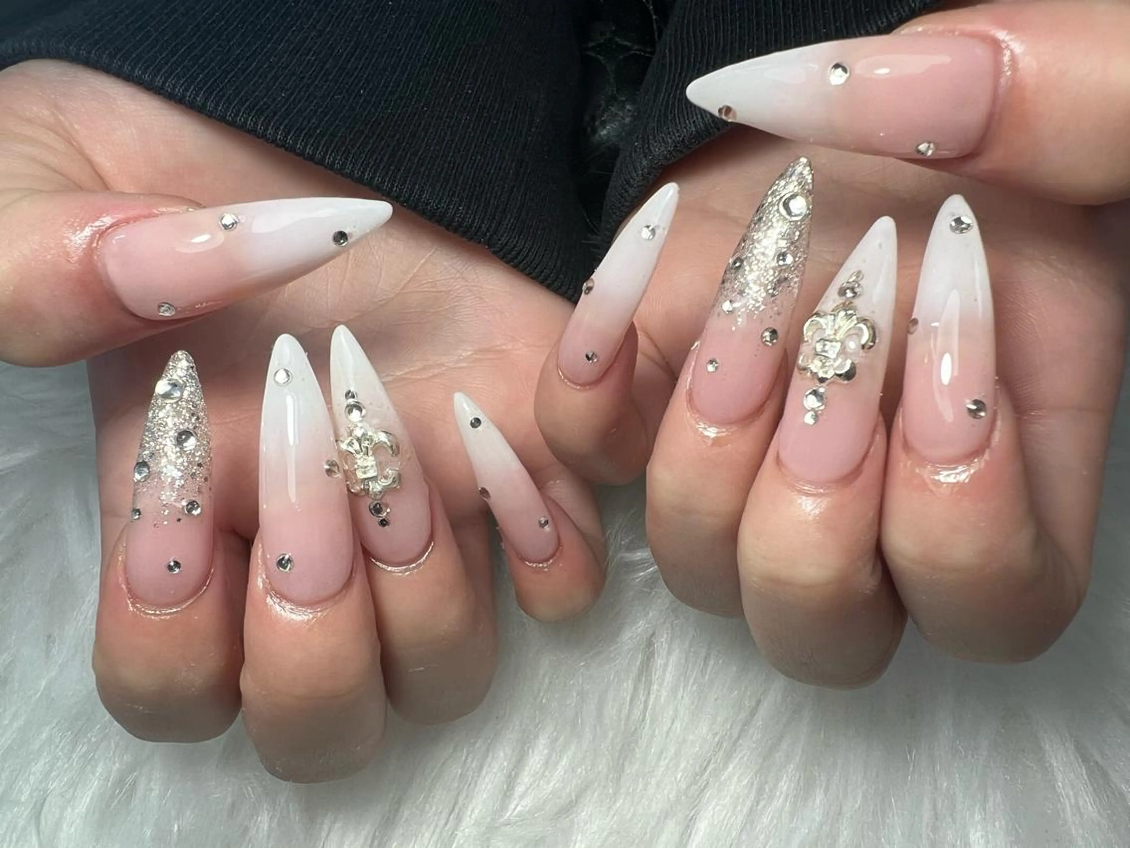 ネイル ハンドネイル Mana‪ ‪·͜· ❤︎‬のネイルデザイン