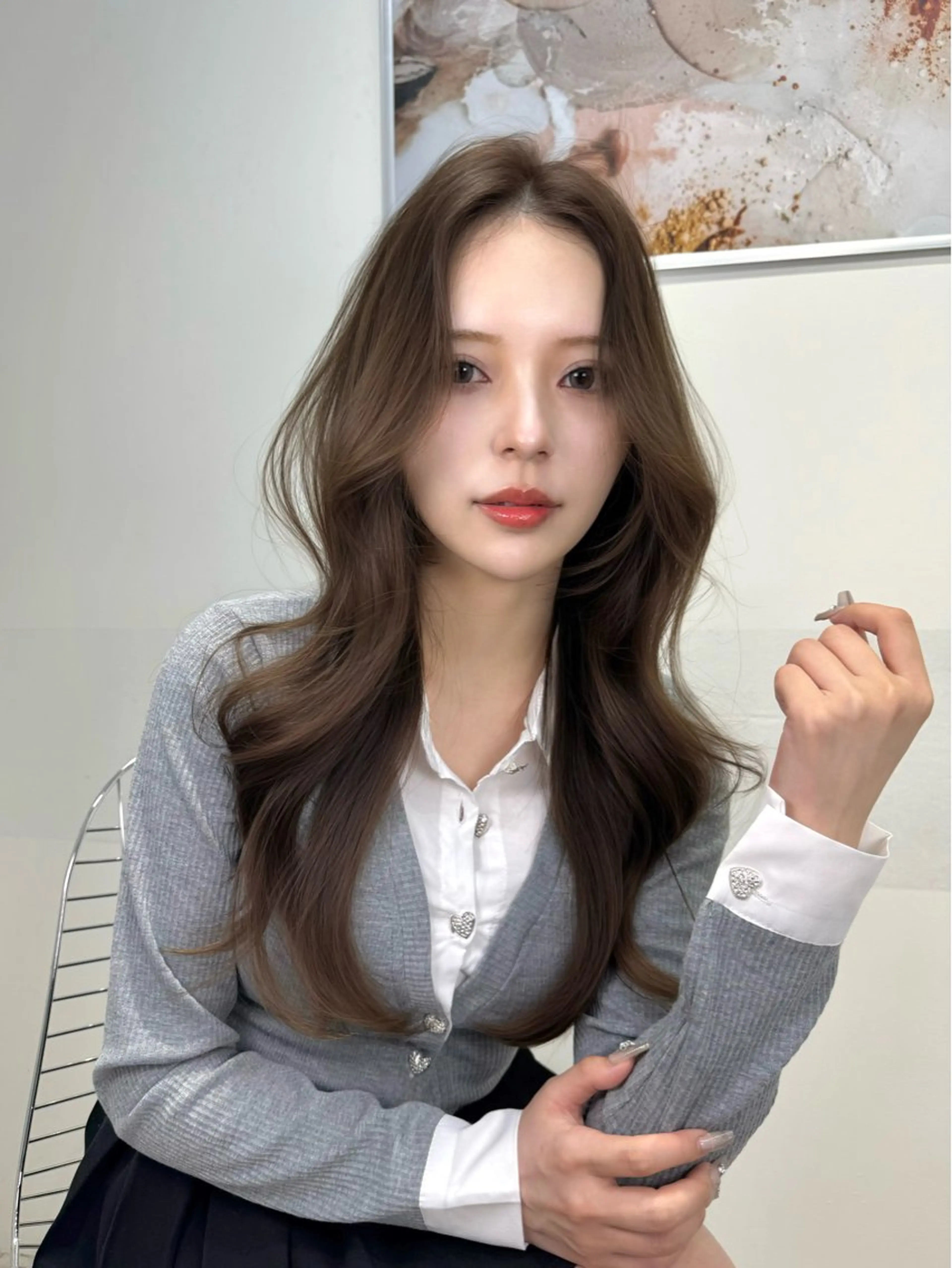 ロング カラー ヘアアレンジ カット ヘアカラー トリートメント ONYX【オニキス】所属・韓国レイヤーカット/ 髪質改善/郷家拓斗のヘアスタイル