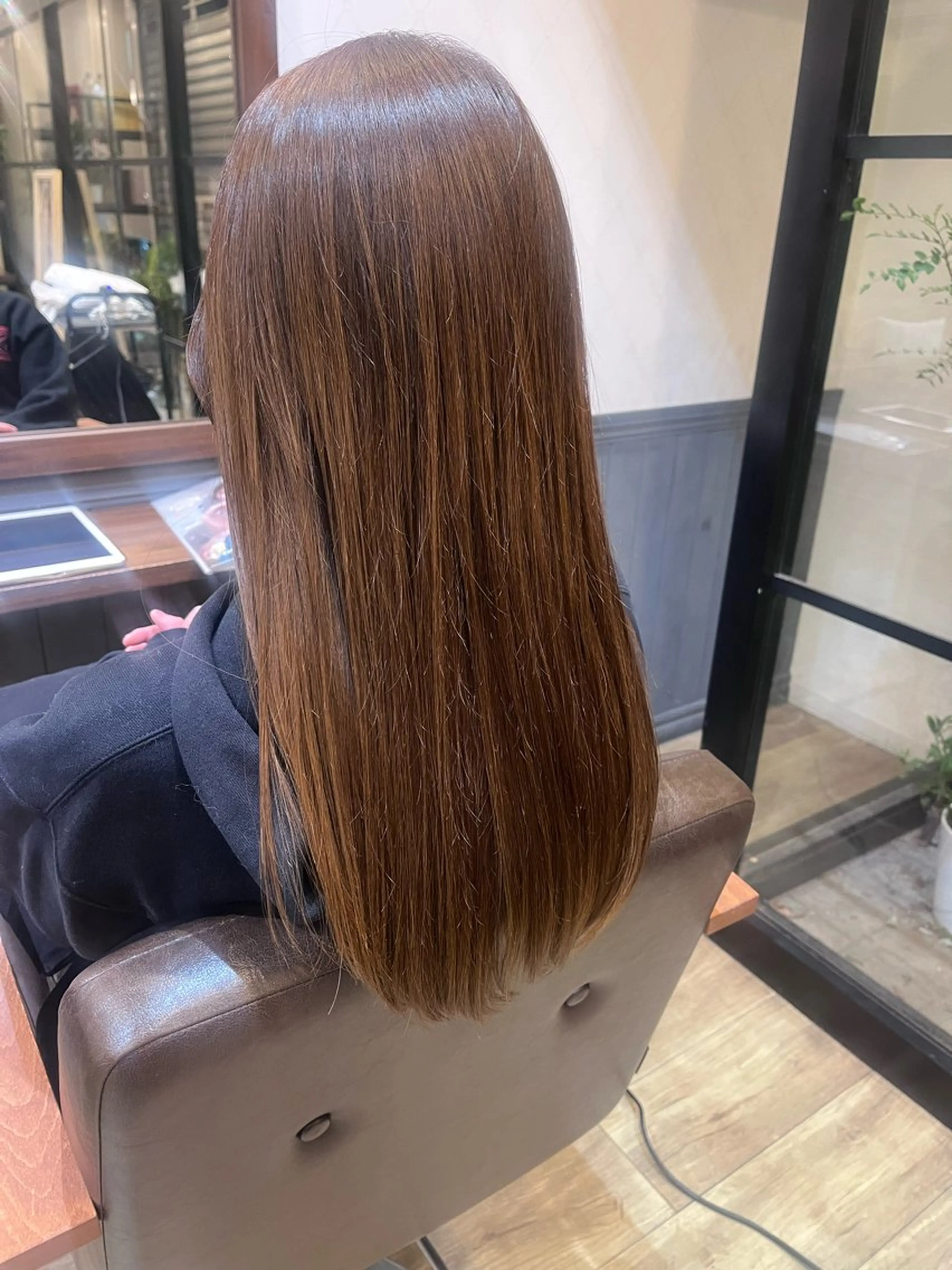 ロング Kasahara Akariのヘアスタイル