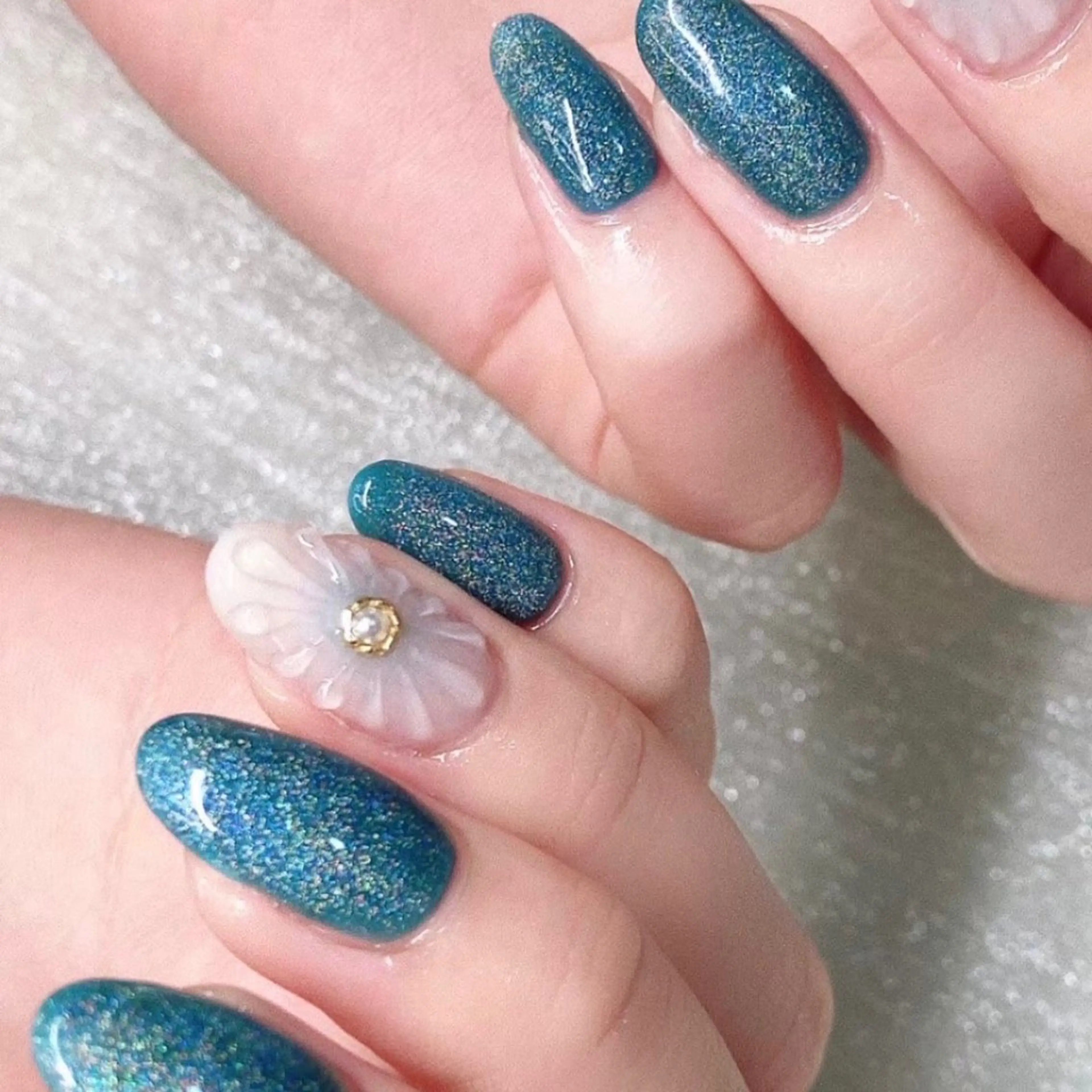 ネイル 長さ出し ハンドネイル Nailist suzuのネイルデザイン