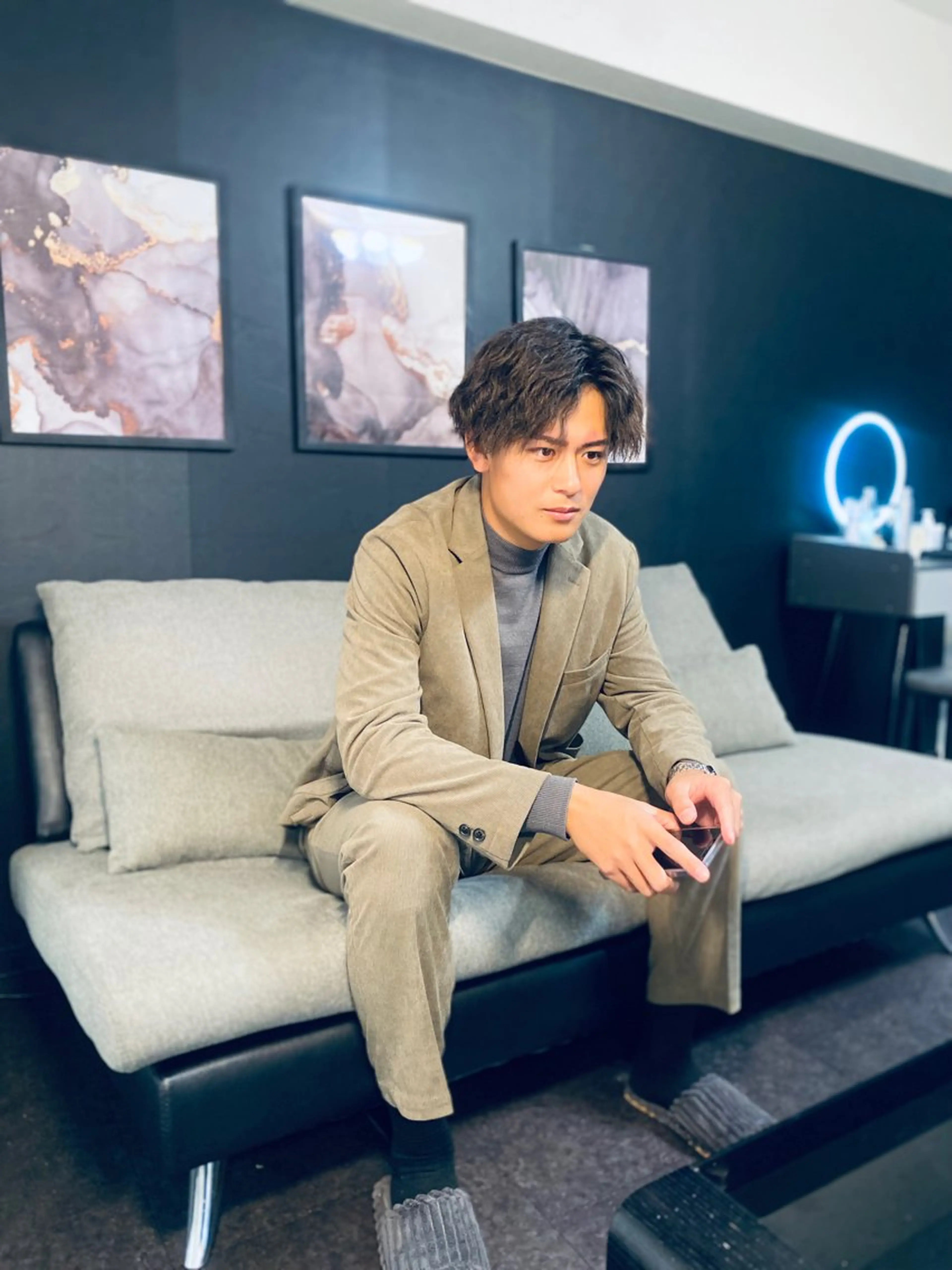 アイブロウ ハリウッドブロウリフト メンズアイブロウ 眉毛ワックス脱毛 Nao店長 /ルヴォルテ大須のマツエク・マツパデザイン