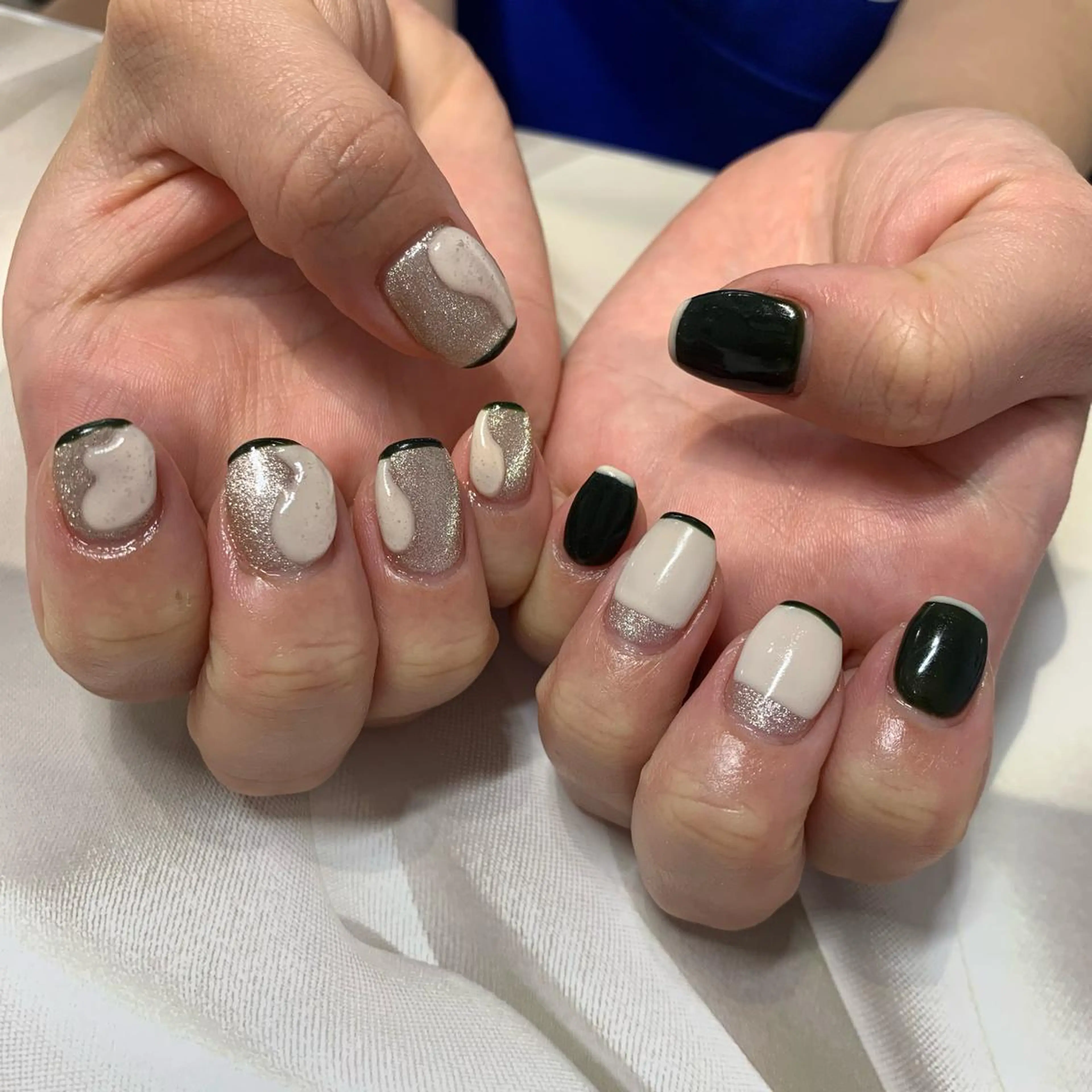 ネイル 冬ネイル マキノ ユイのネイルデザイン