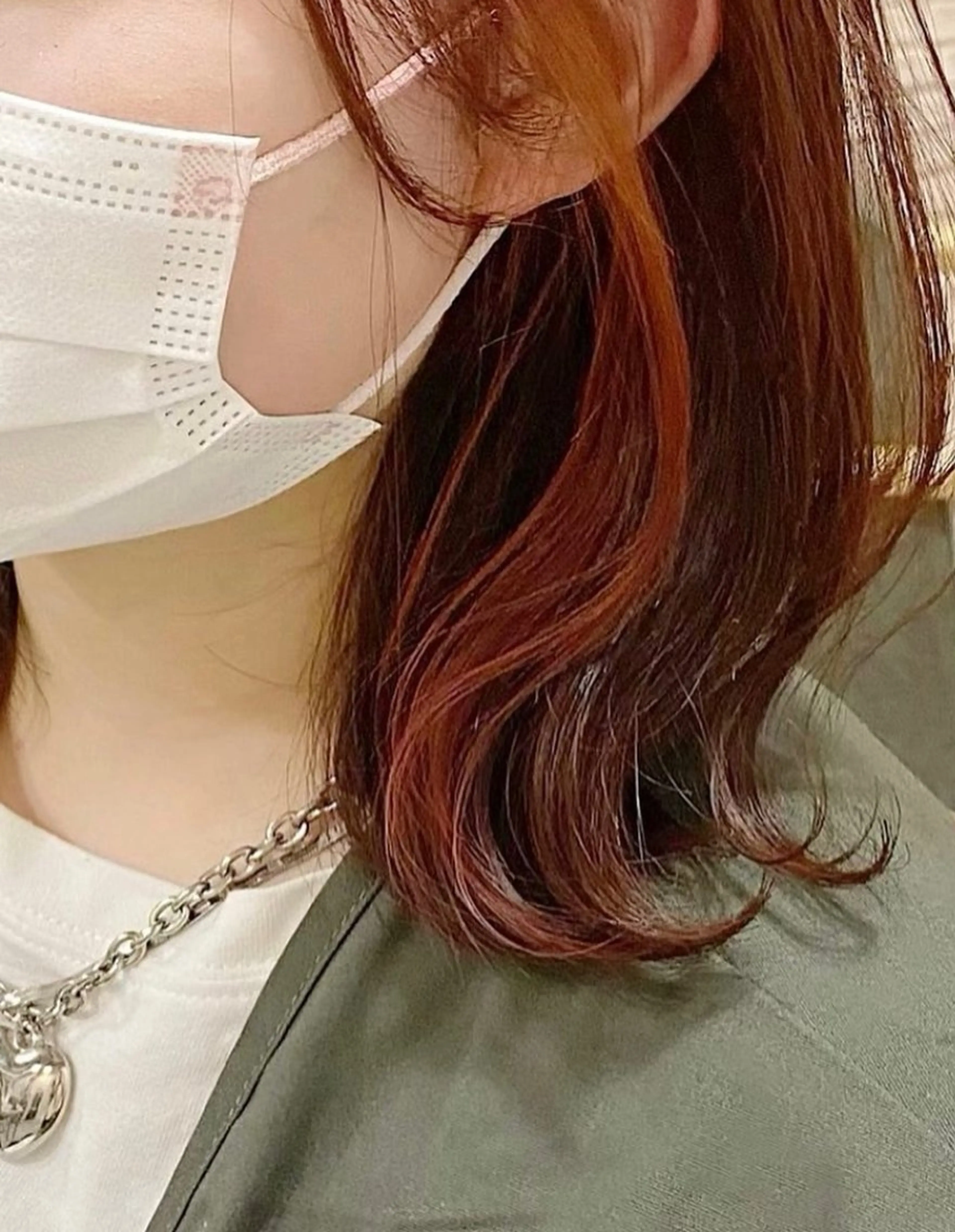 ミディアム カラー ヘアアレンジ 伊藤  穂南のヘアスタイル