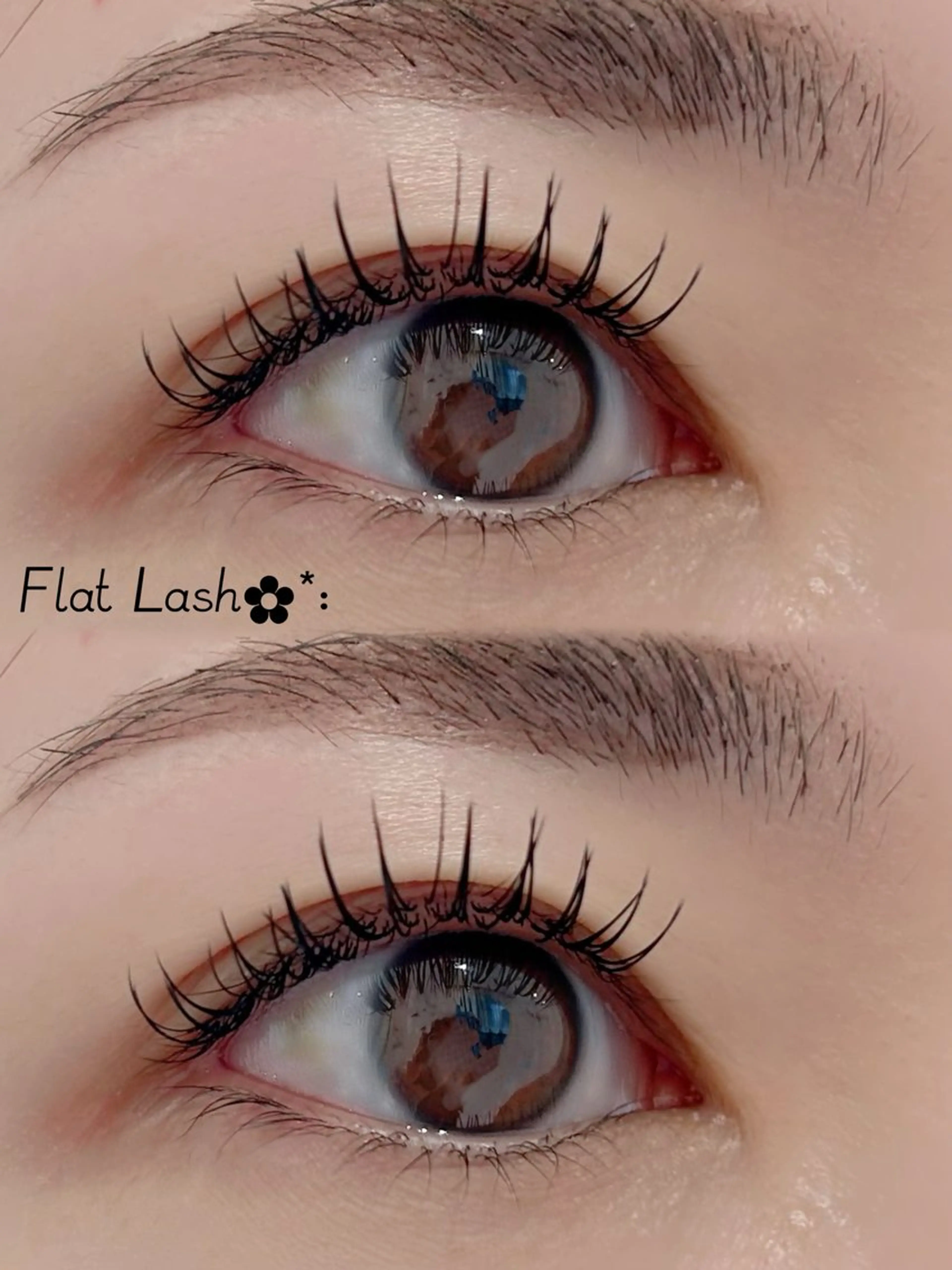 🕊️フラットラッシュ80(片目40)本まで👀✨️ <オフ、コーデング込>🕊️の写真