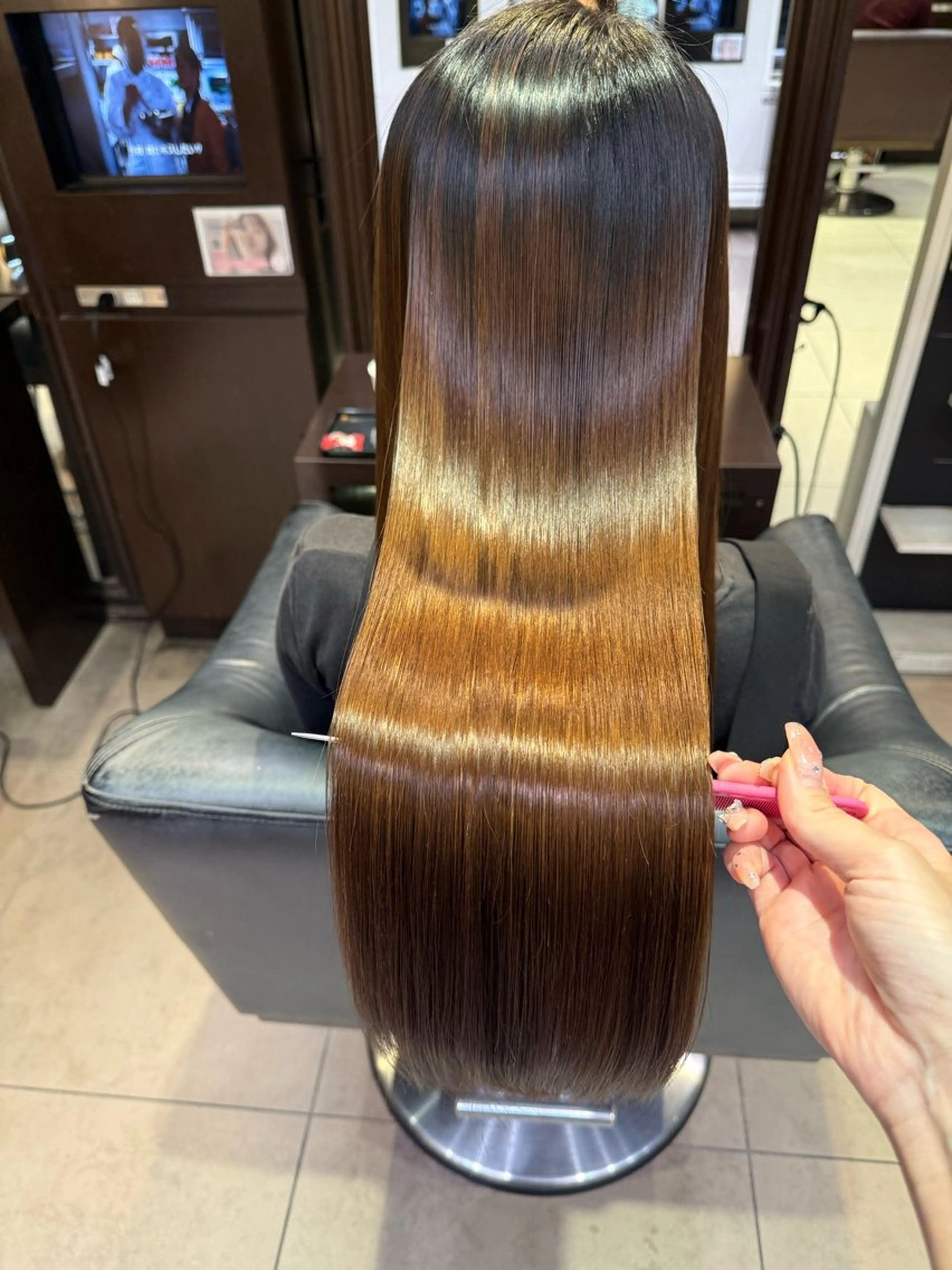 ロング トリートメント 【髪質改善💎韓国風 レイヤー🌷】山川のヘアスタイル