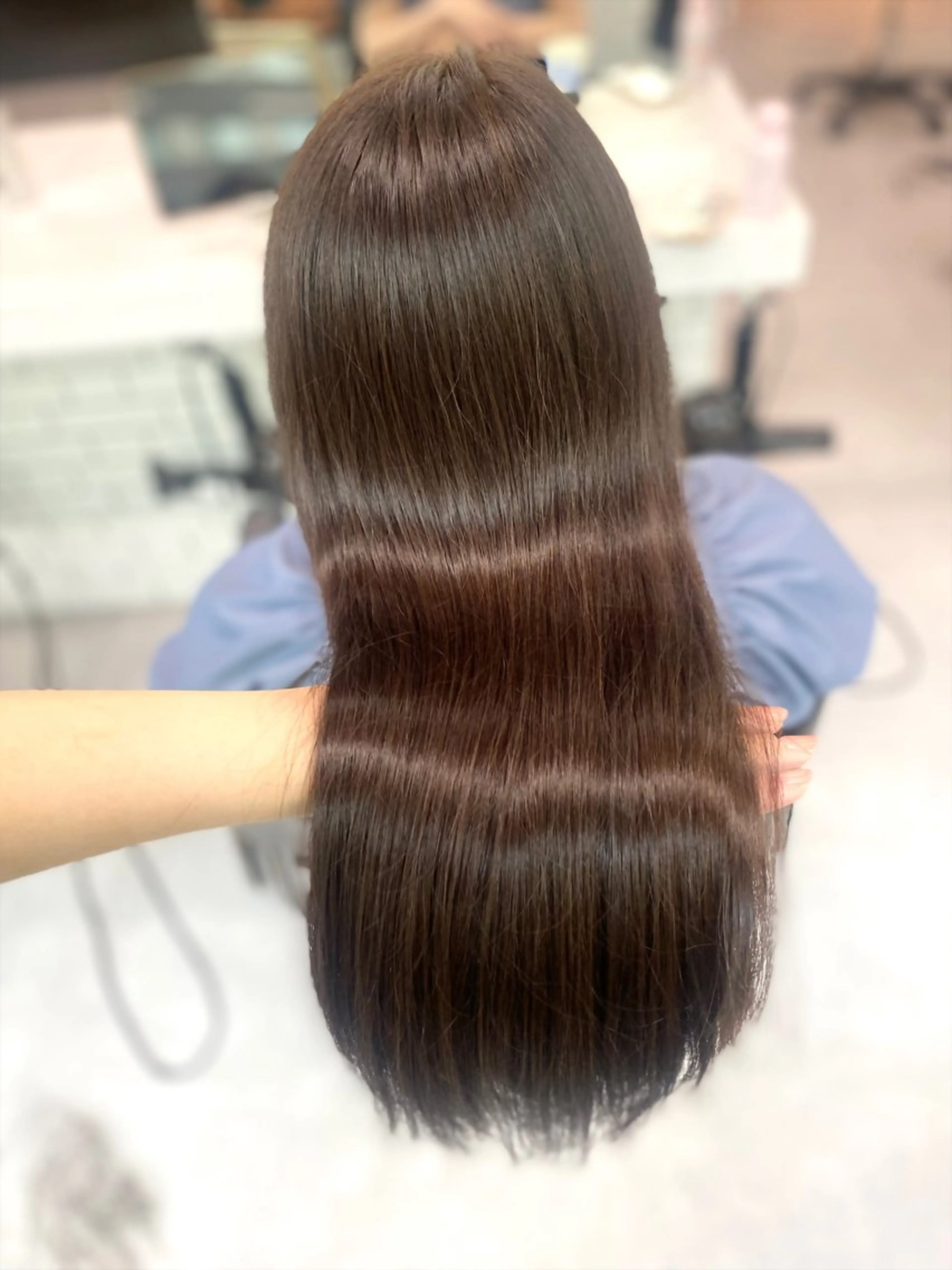 ロング カット ヘアカラー トリートメント 髪質改善💖艶カラー 🫧梅田/Kaoriのヘアスタイル