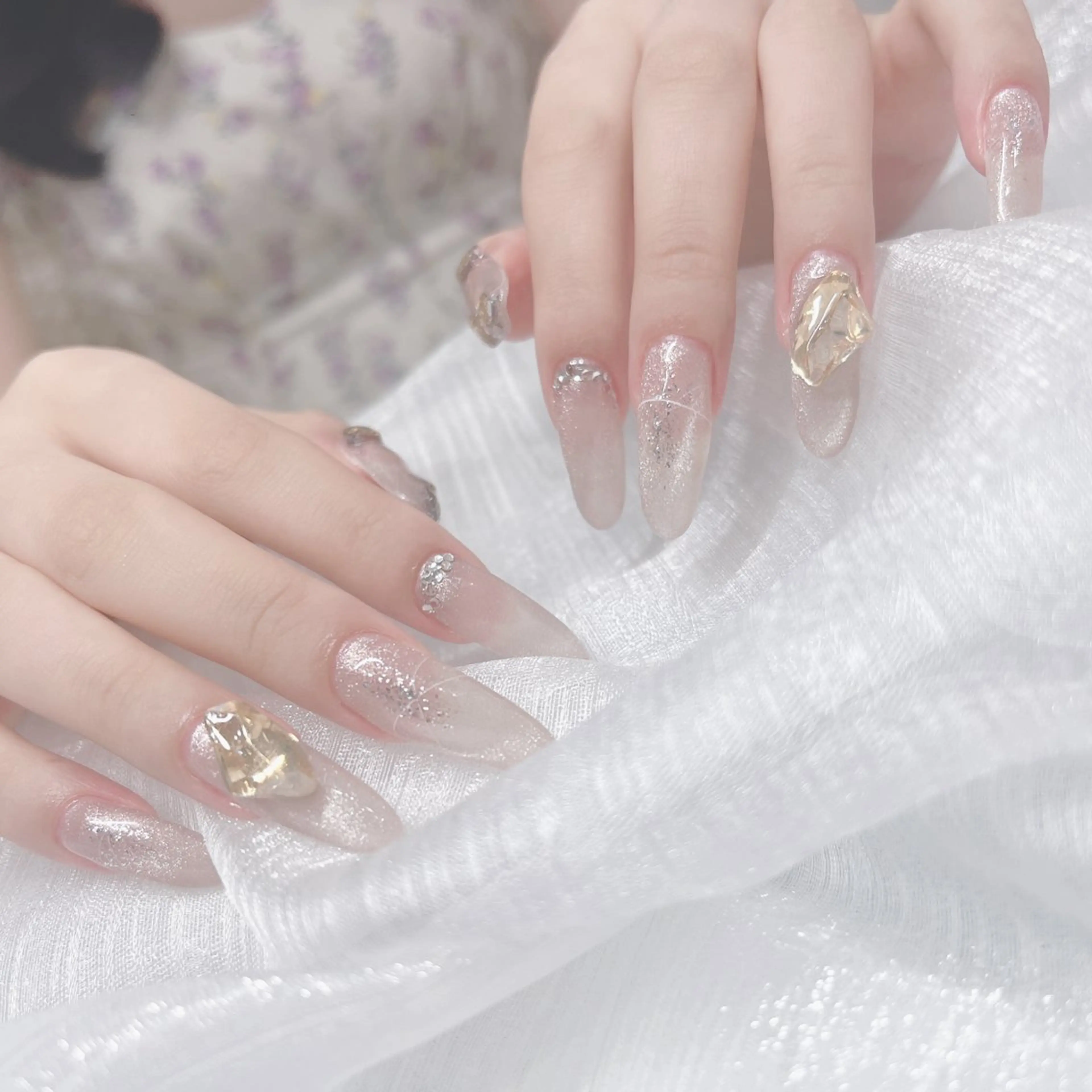 ネイル Unanina 林のネイルデザイン