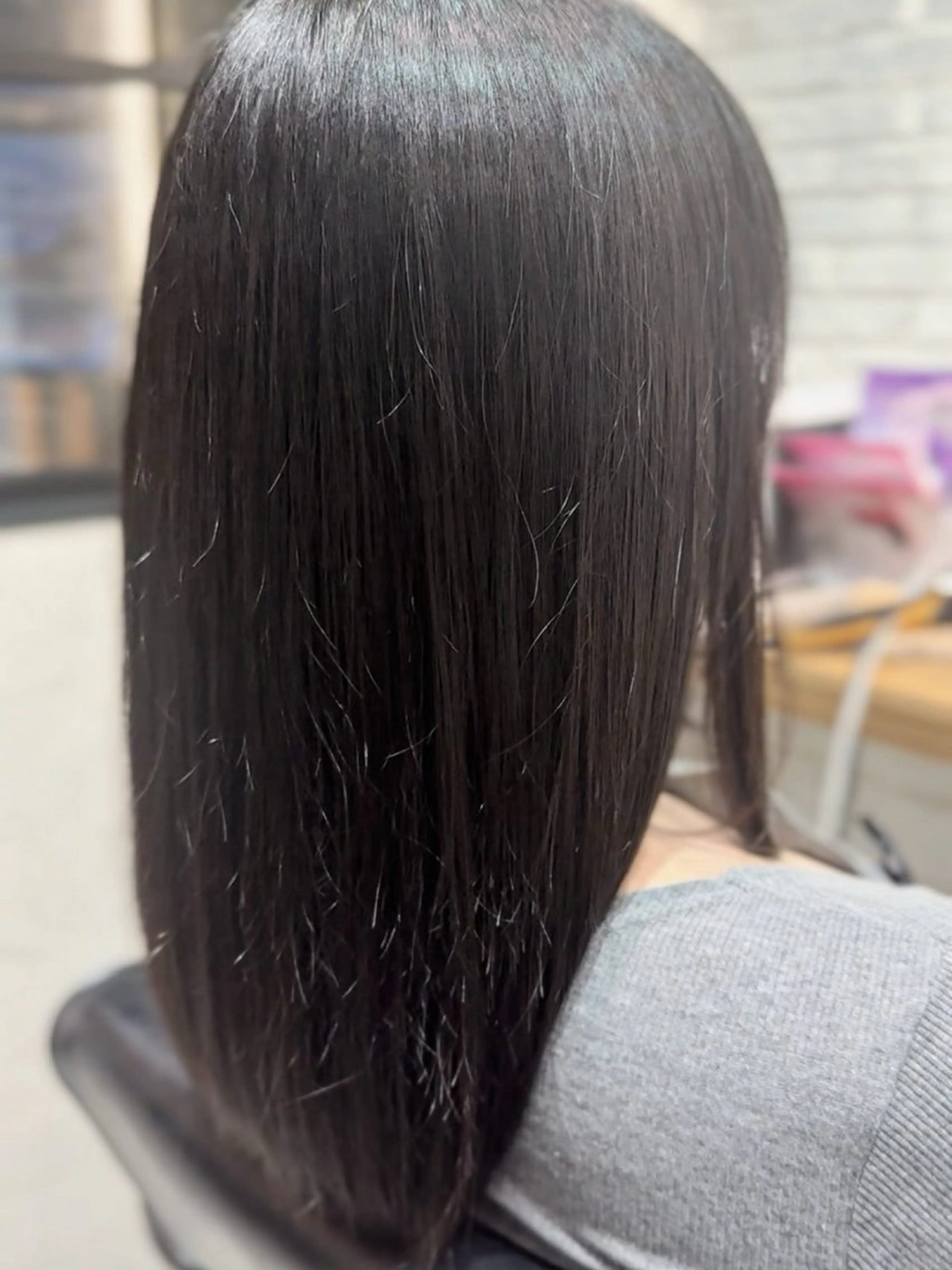 ロング 縮毛矯正 トリートメント WILLOW'S所属・佐藤 佑美香のヘアスタイル