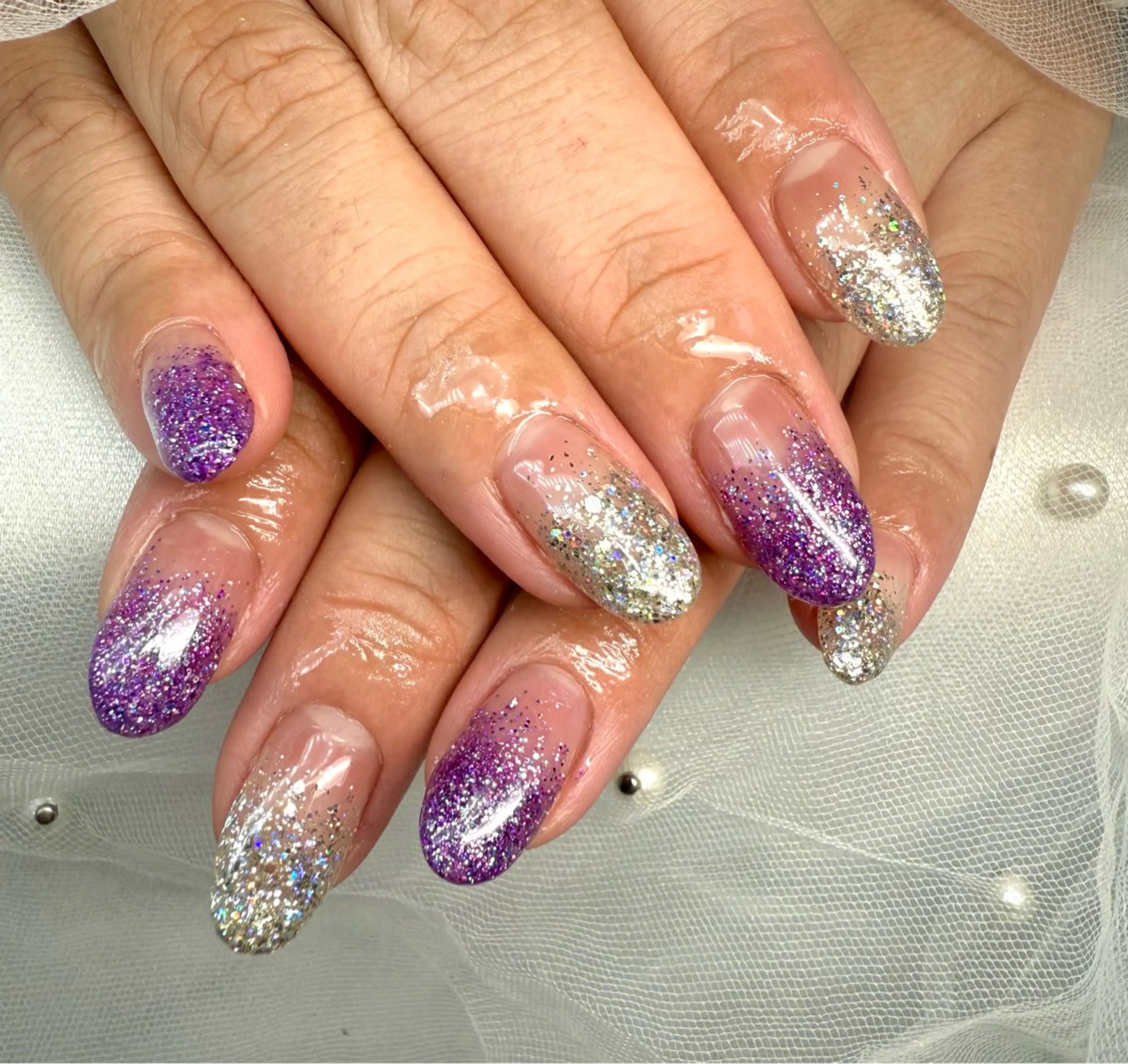 ネイル グラデーション -yuu-所属・Lino ﾟのネイルデザイン