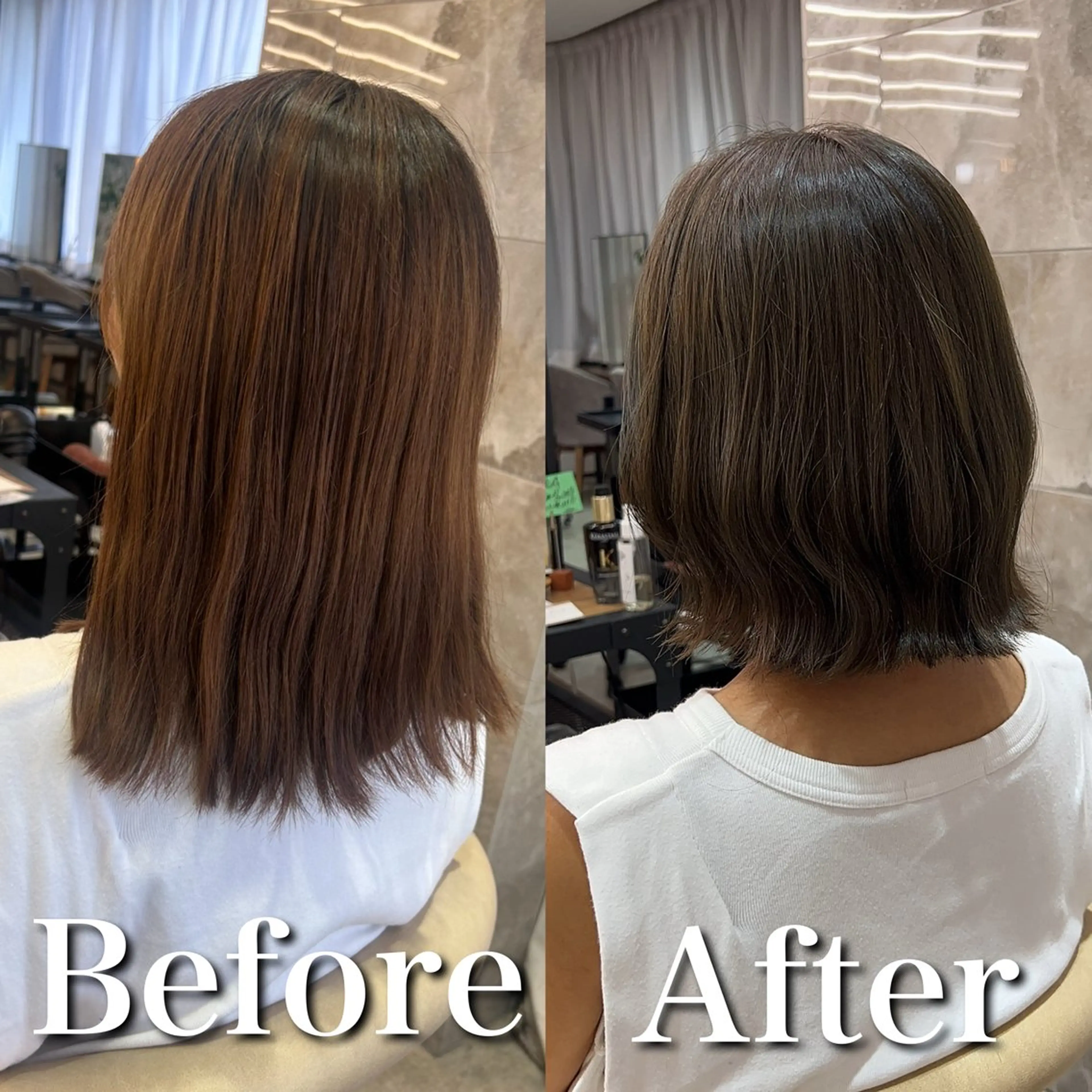 ショート レイヤーボブ特化/ 横浜/伊藤　怜のヘアスタイル