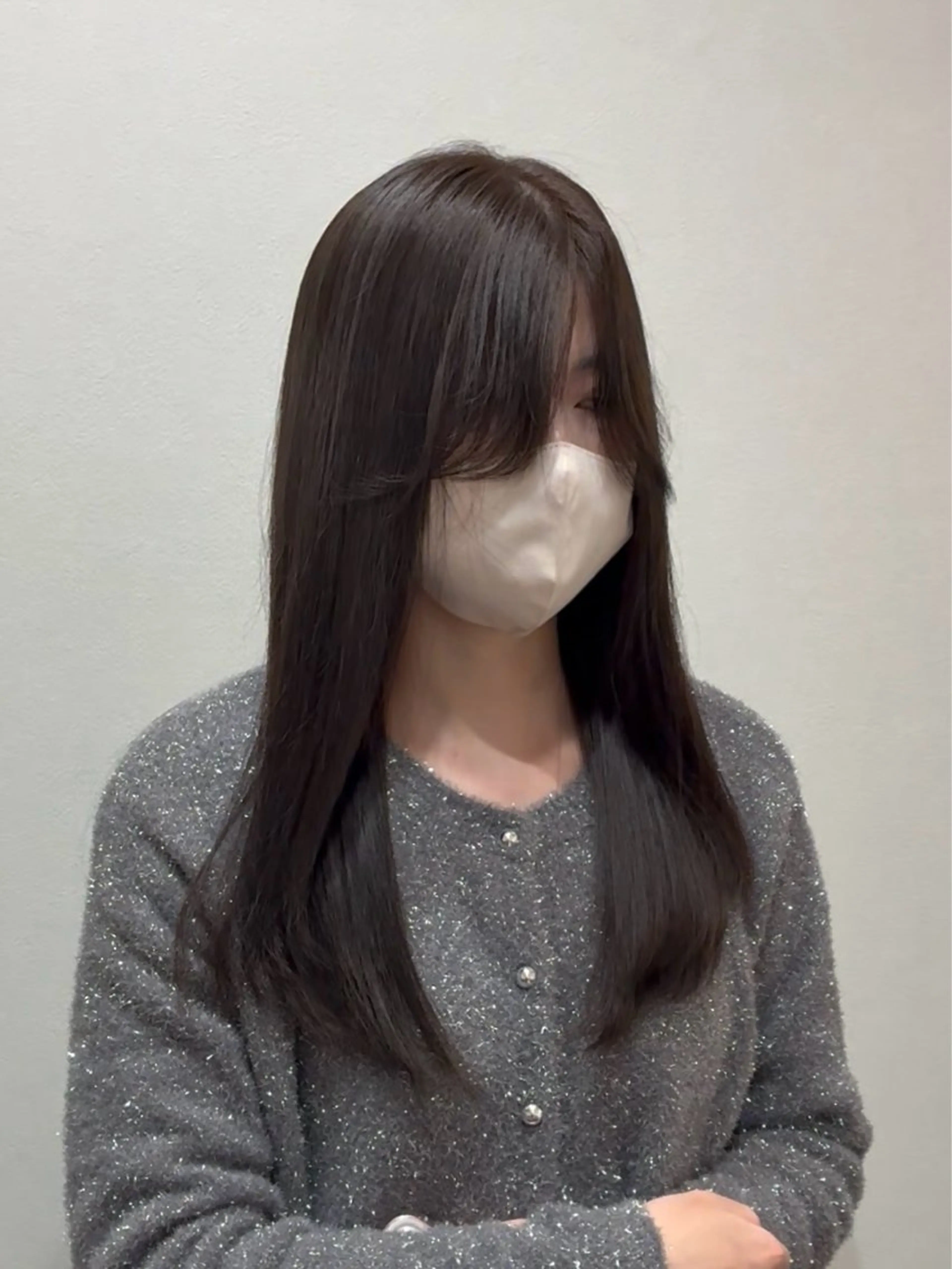 セミロング 柴田真衣 /ナチュラル/半個室のヘアスタイル