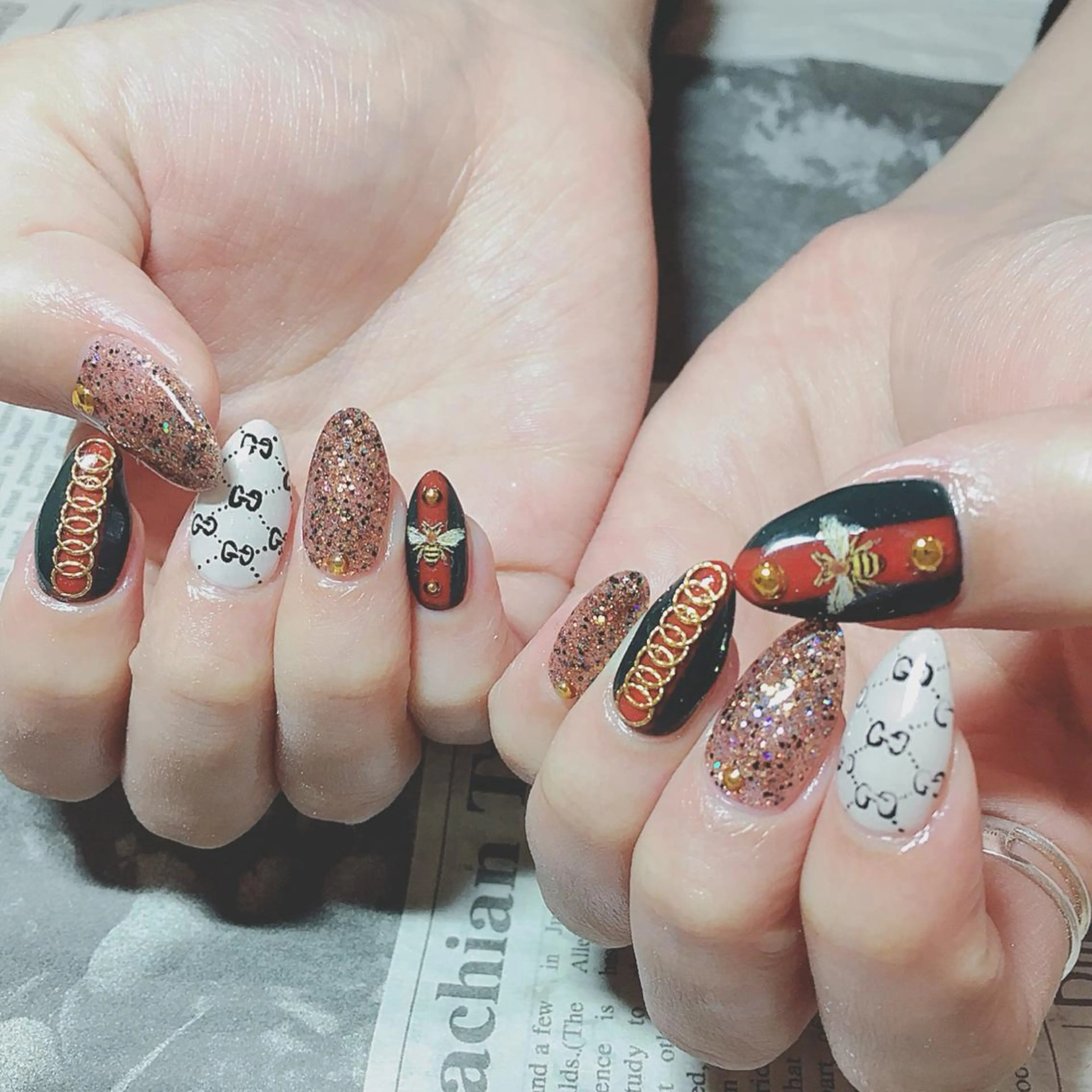 ネイル ハンドネイル ハンドケア 森山 舞のネイルデザイン