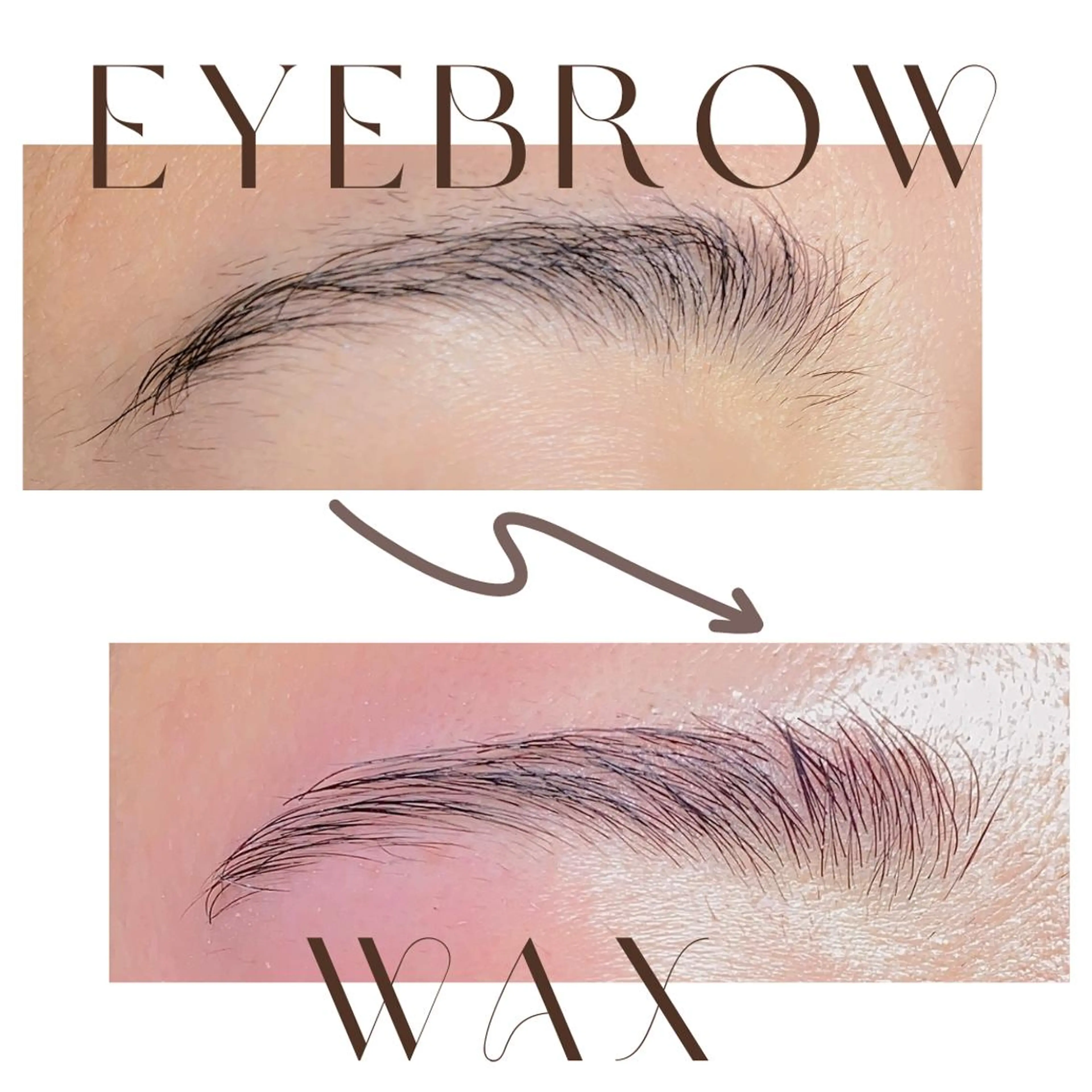 アイブロウ 眉毛ワックス脱毛 松本 かなこのマツエク・マツパデザイン