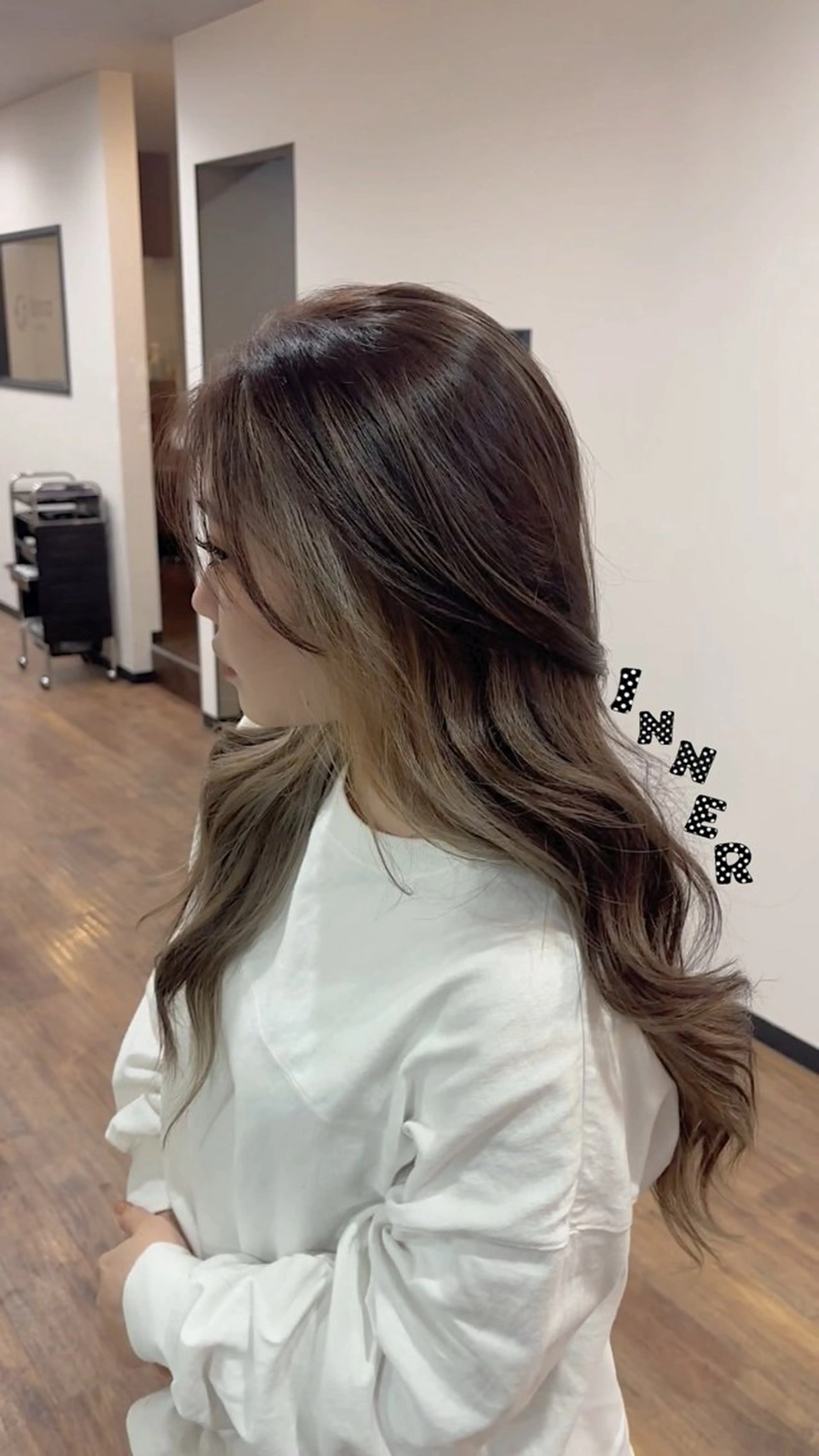 ロング カラー ミストバング デザインカラー  フェイスフレーミング ヘアカラー トリートメント 🌞SoL🌞竹原 沙希のヘアスタイル