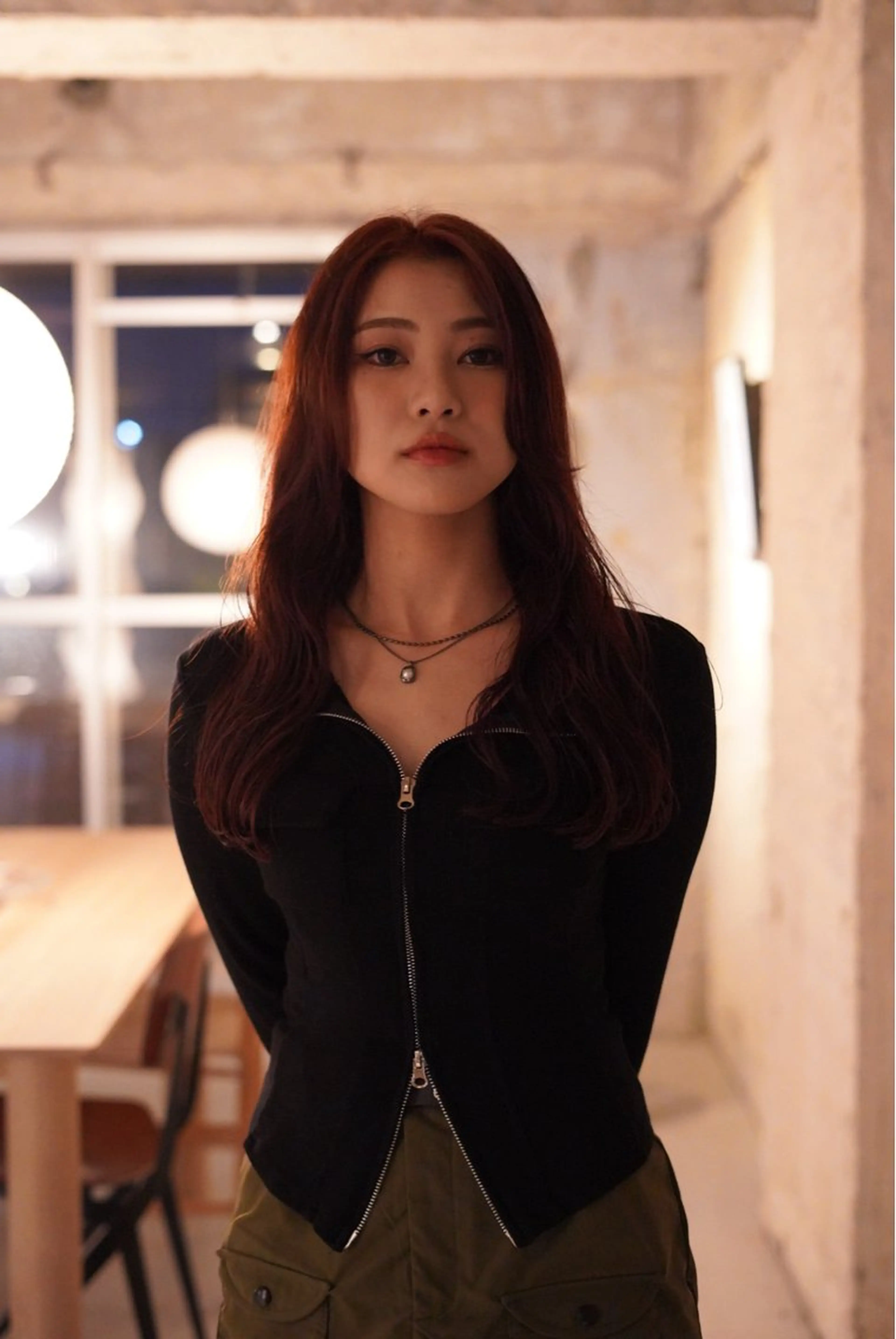 ロング kana shimizuのヘアスタイル