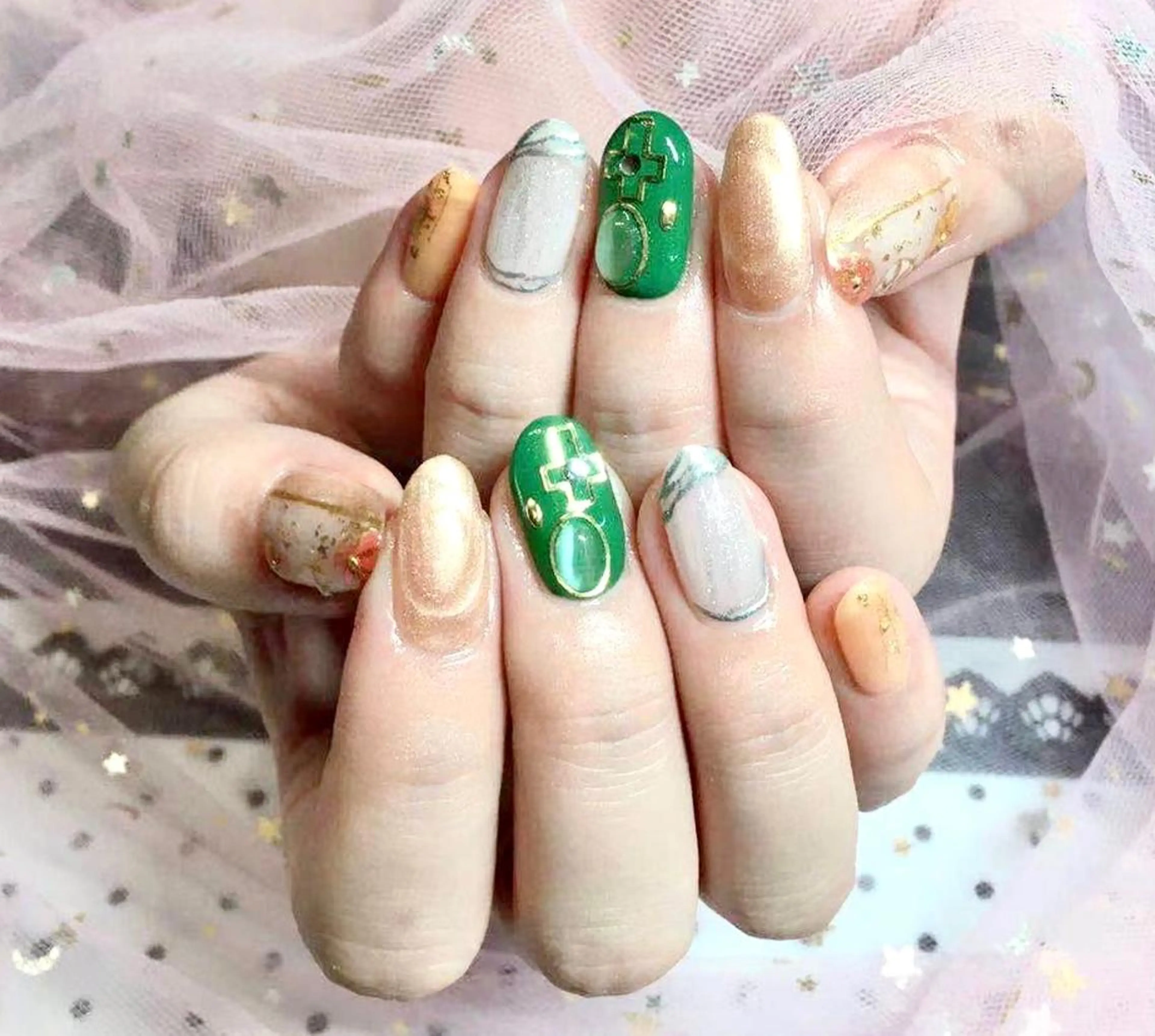 ネイル ハンドネイル Melody メロディのネイルデザイン