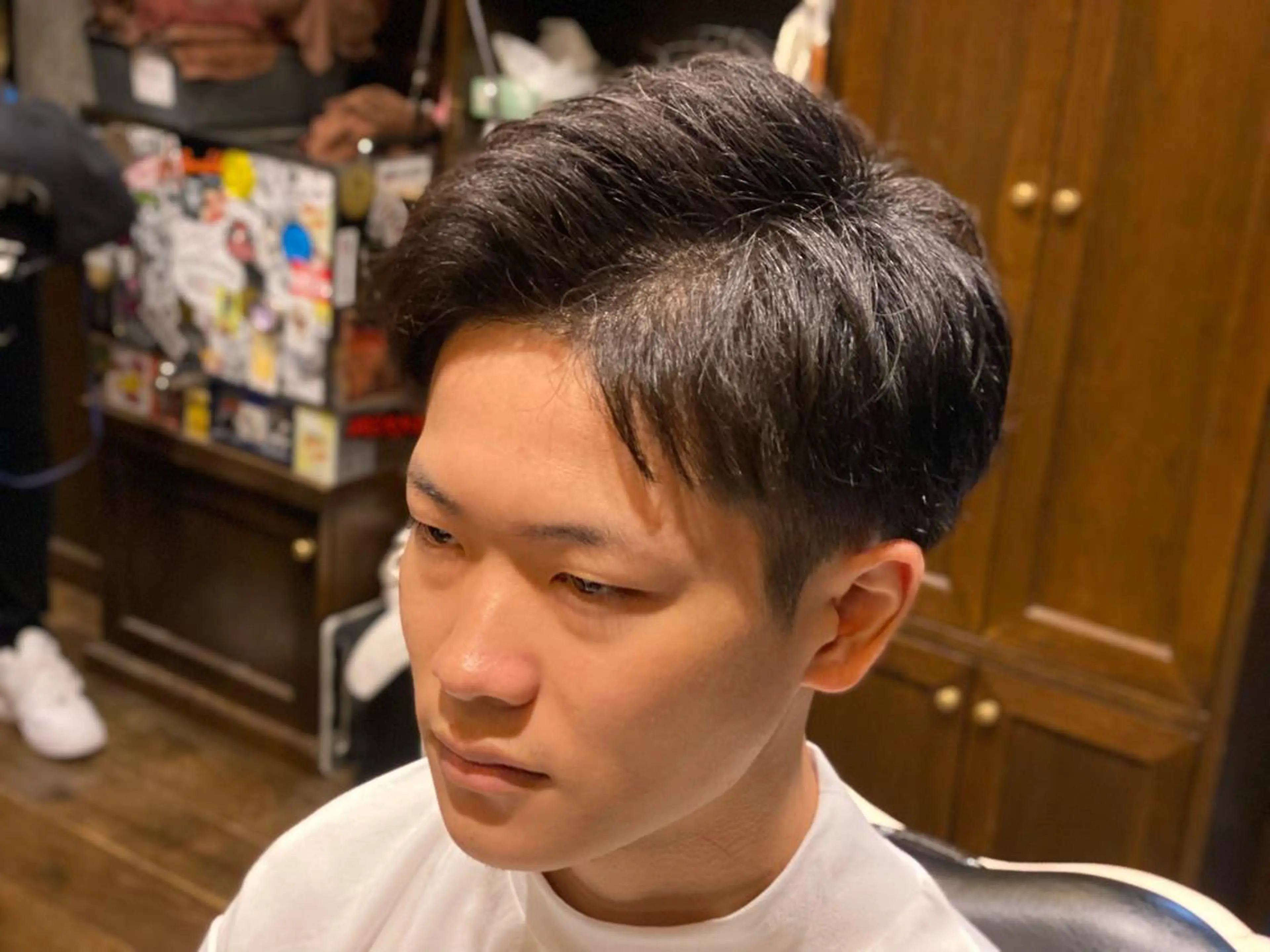 ショート メンズ 浅見 天翔のヘアスタイル