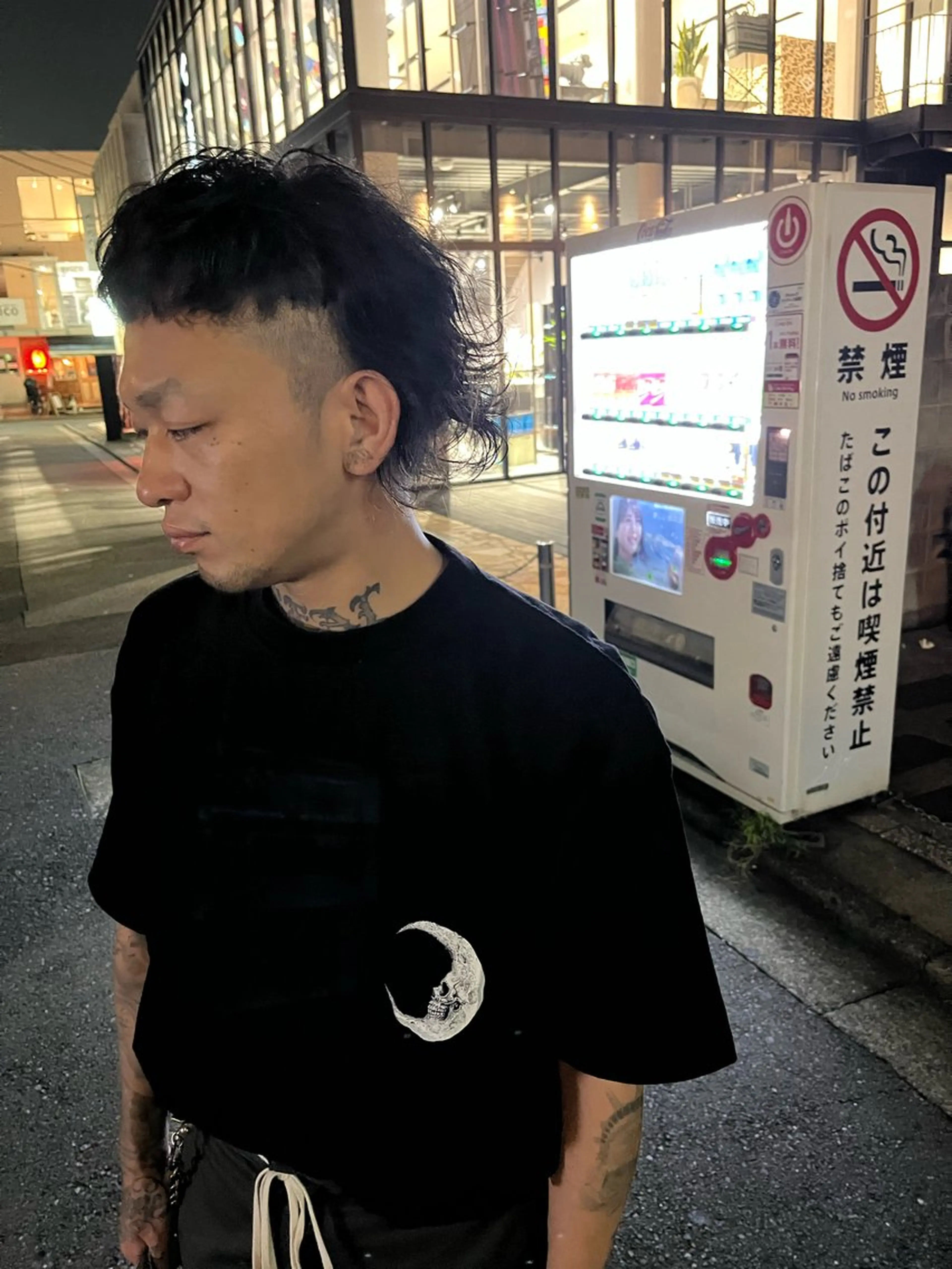 ミディアム メンズ ミディアムパーマ メンズバレイヤージュ メンズブリーチ メンズハイライト メンズハイトーン Koichi Satoのヘアスタイル