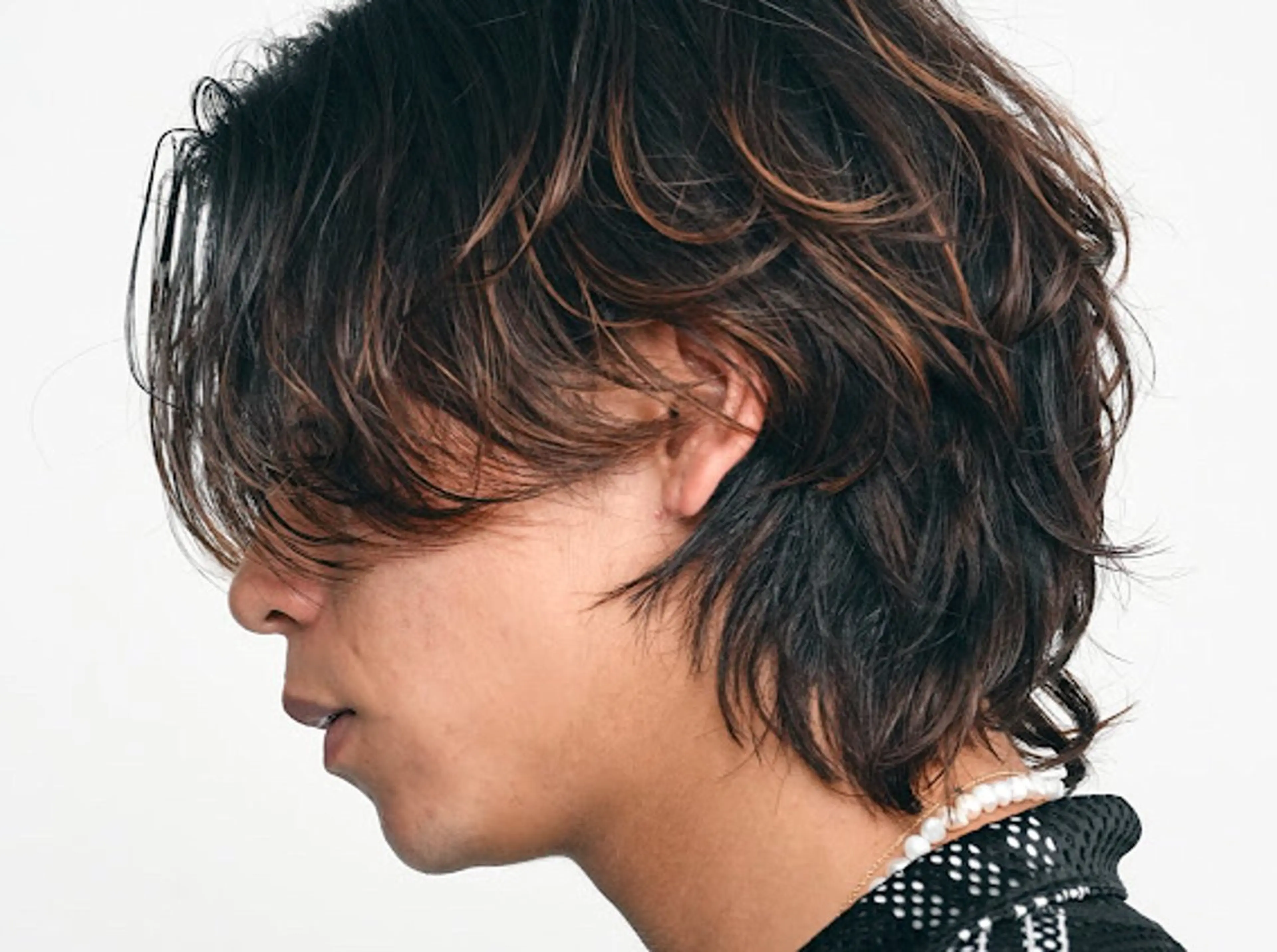 パーマ メンズ メンズパーマ カット パーマ フェザーパーマ原宿 fifth 凜空のヘアスタイル