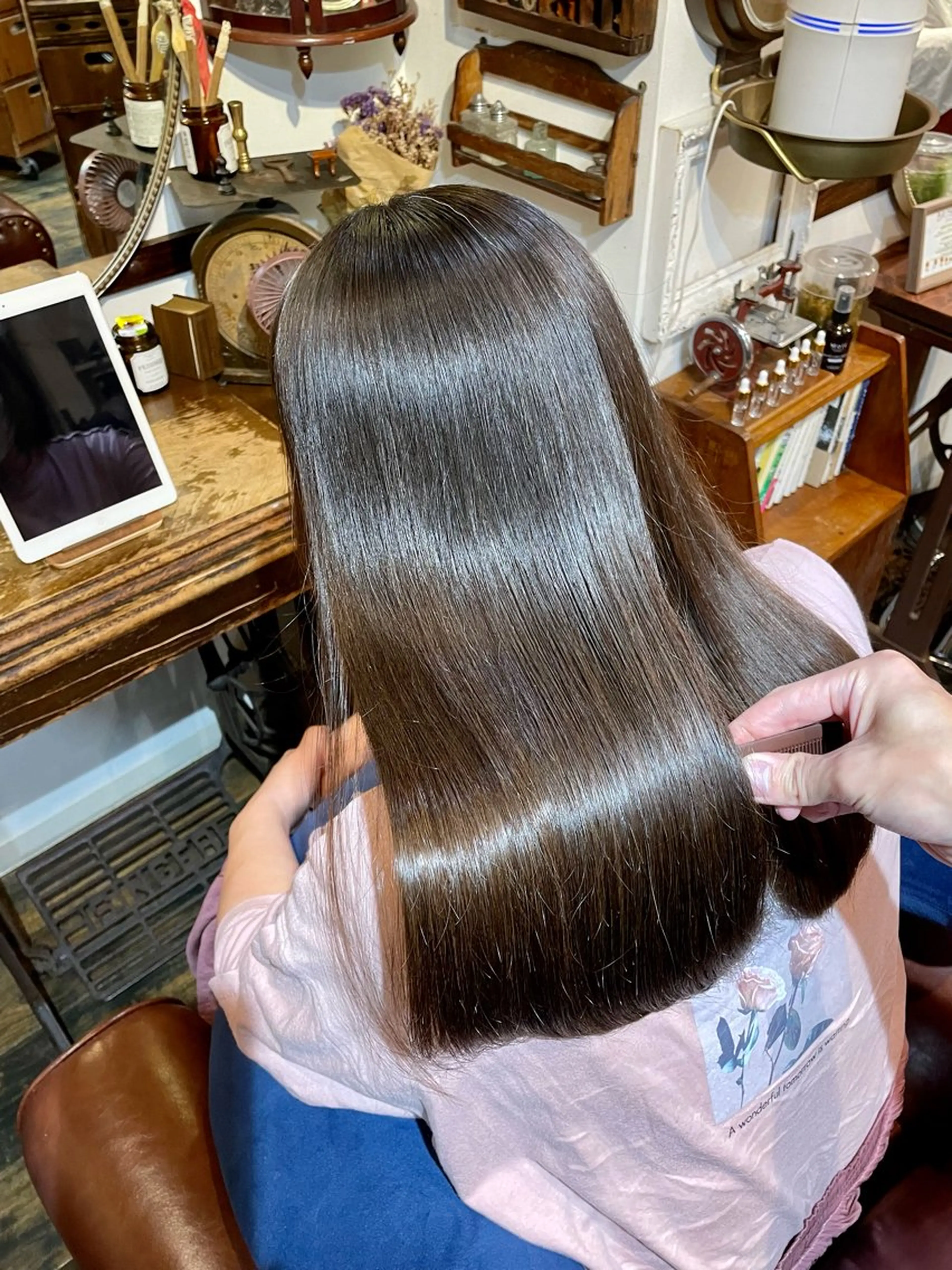 ロング 飯田 実歩(じっぽ)のヘアスタイル