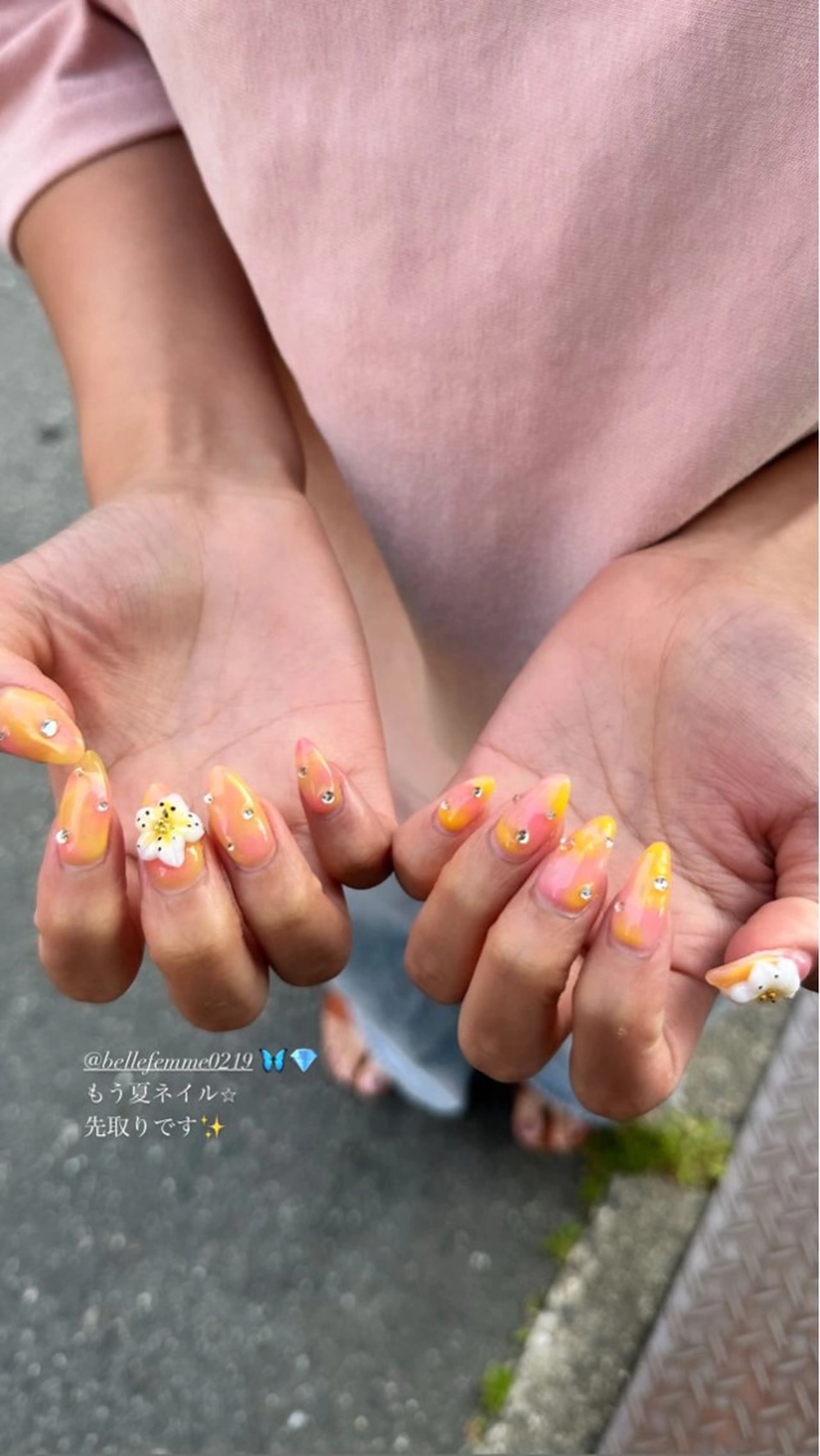 ネイル ハンドネイル Belle Fammeのネイルデザイン