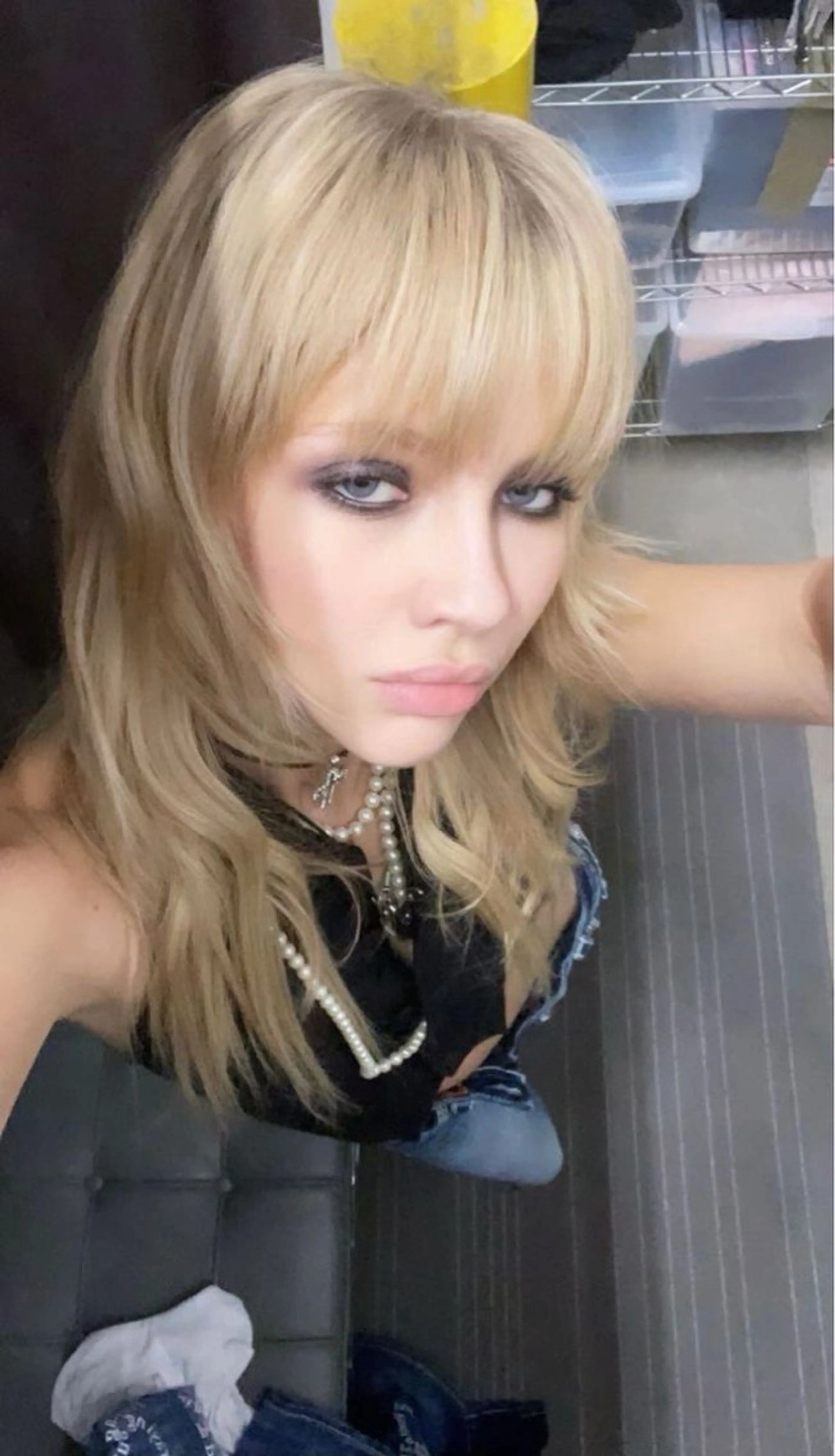 ロング レイヤーカット デザインカラー★★★ Haco+shihoのヘアスタイル