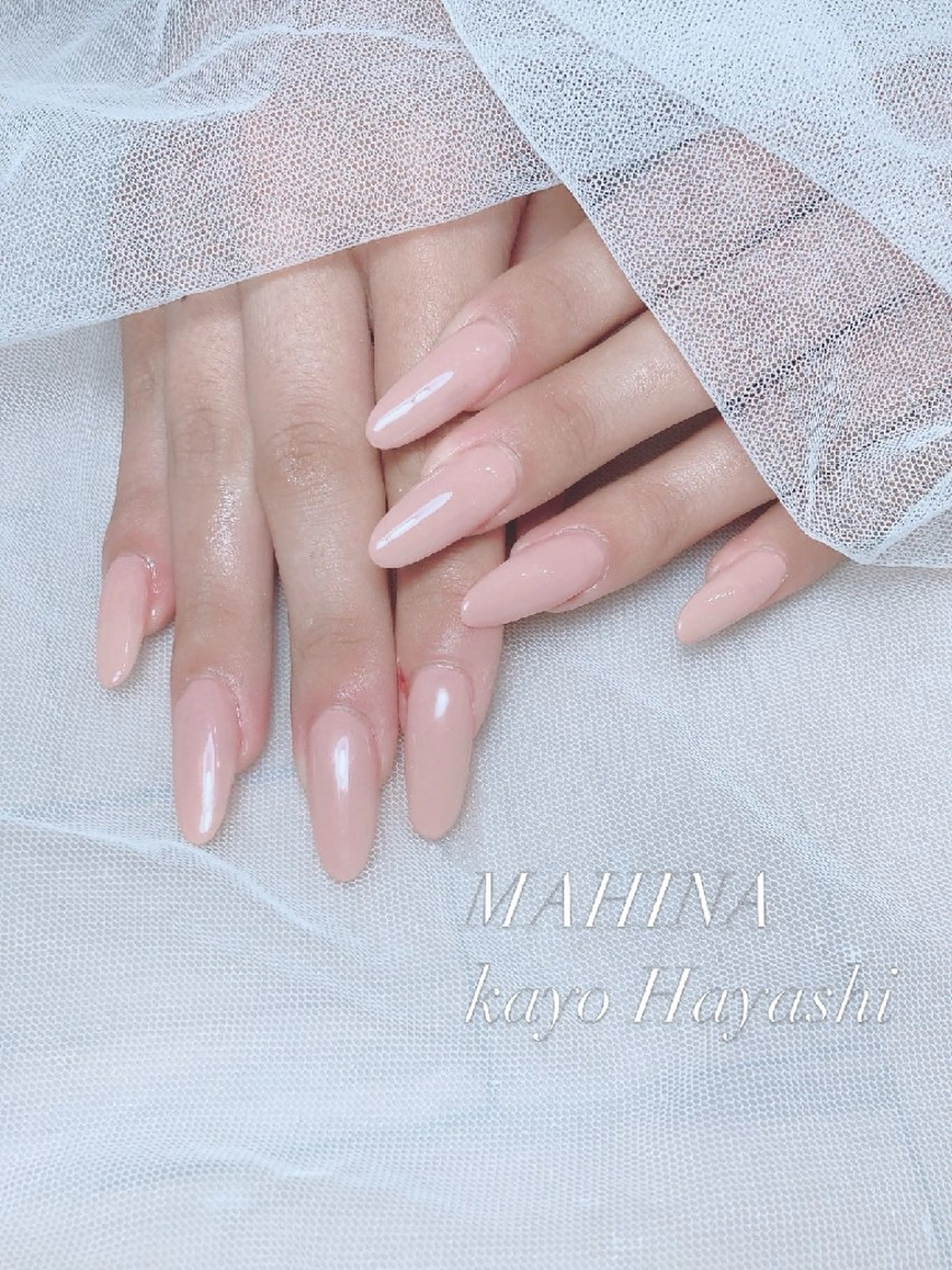 ネイル 長さ出し ネイルチップ MAHINA所属・MAHINA 🌺KAYO🌺のネイルデザイン